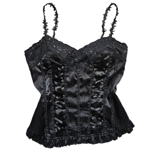 Corset-style top