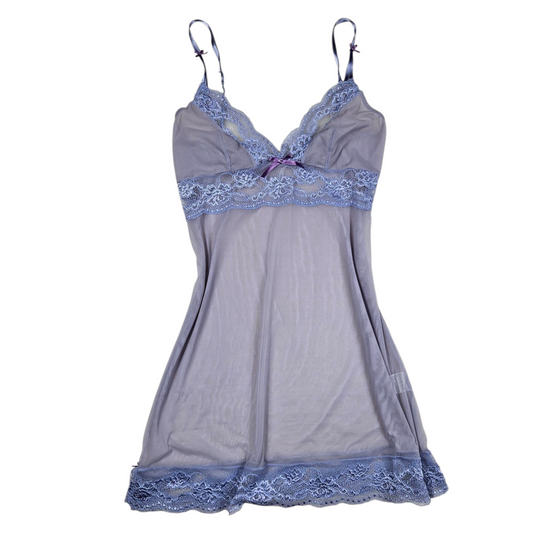 Nuisette en voile lila