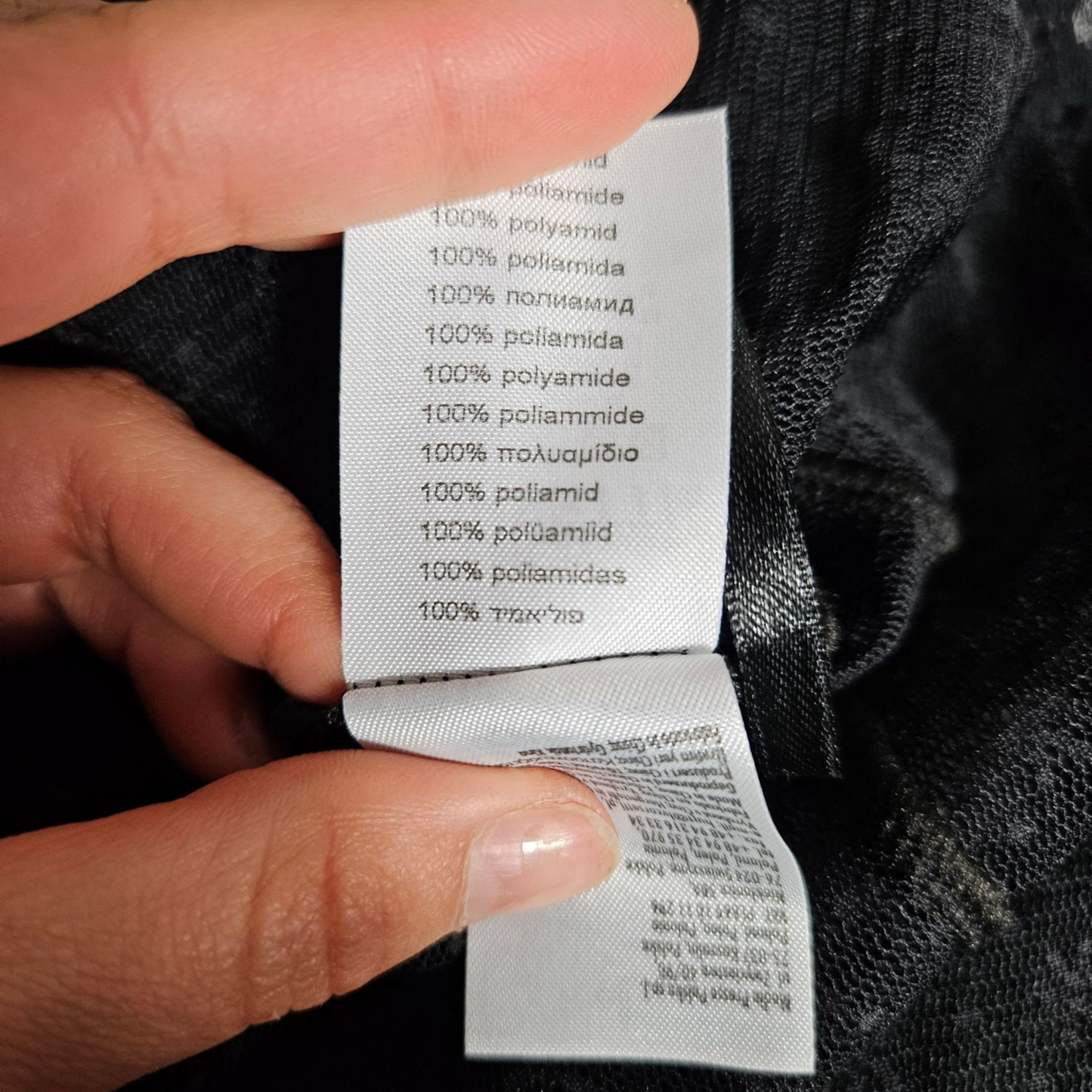 Haut en voile réglable