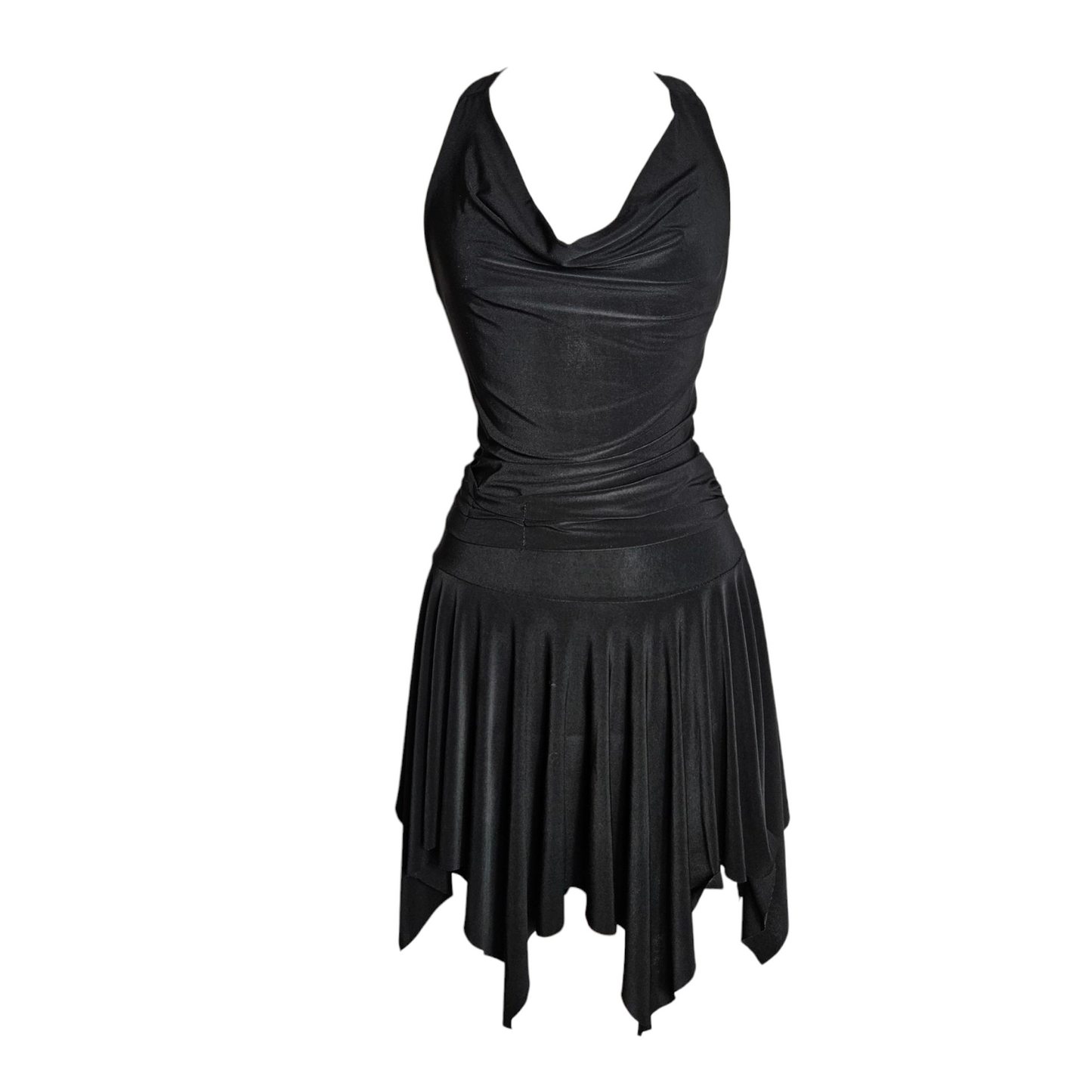 Robe col bénitier dos nu