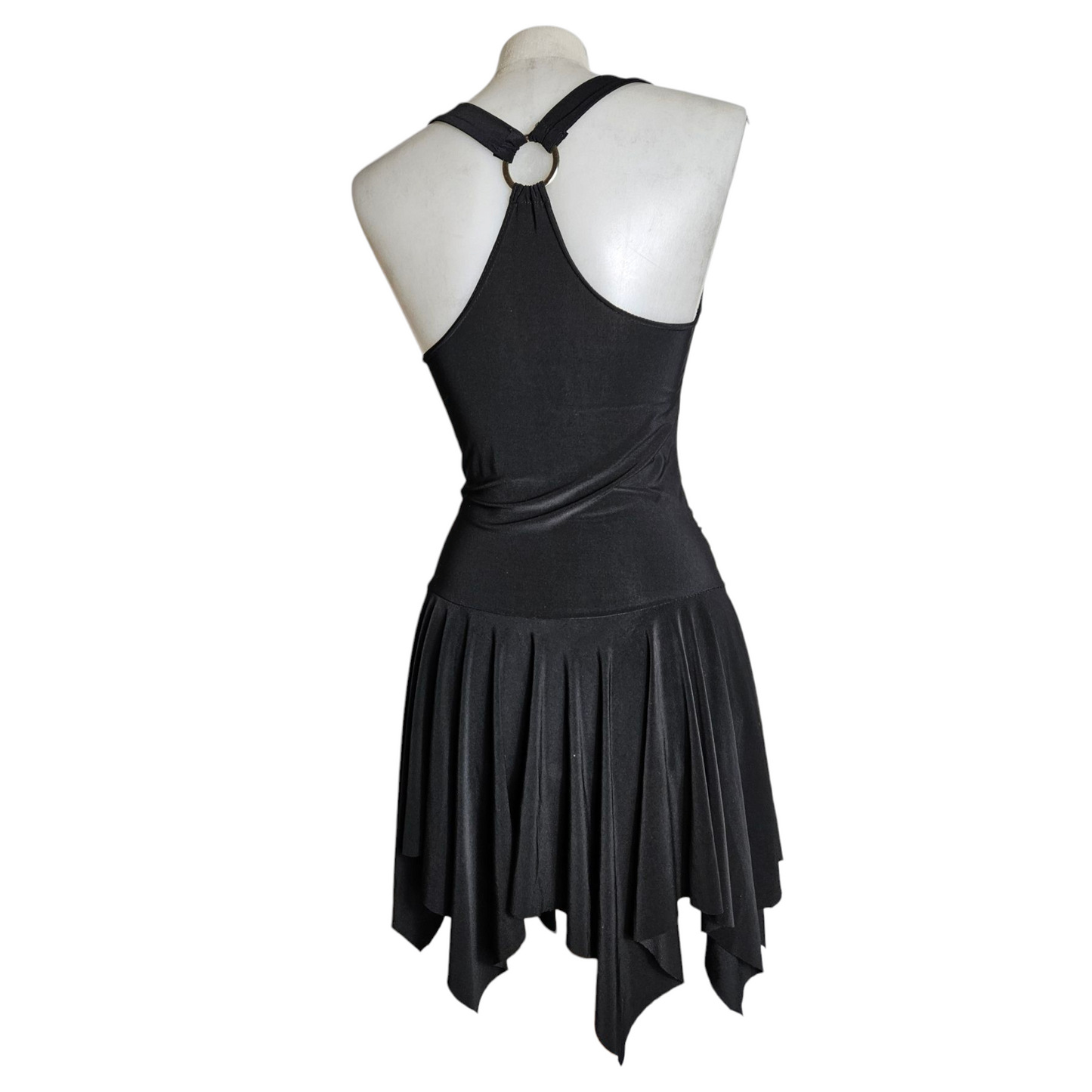 Robe col bénitier dos nu