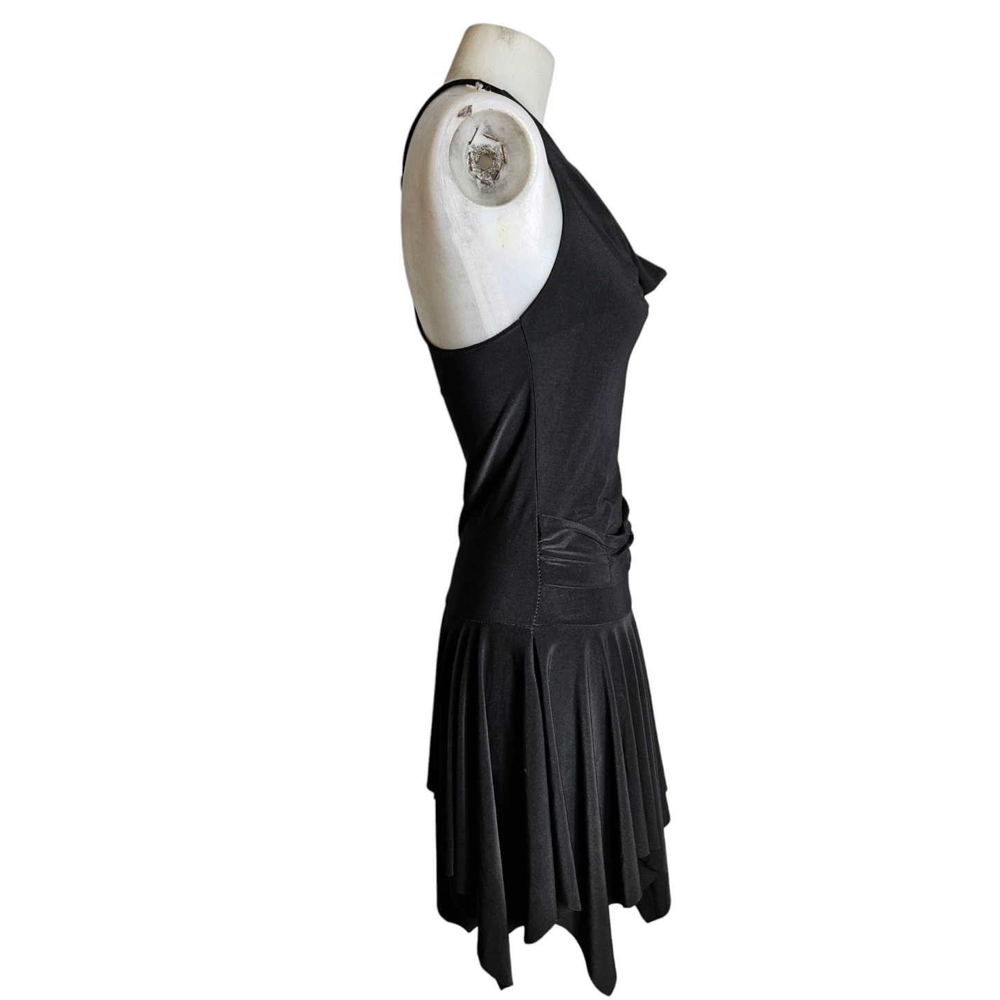 Robe col bénitier dos nu