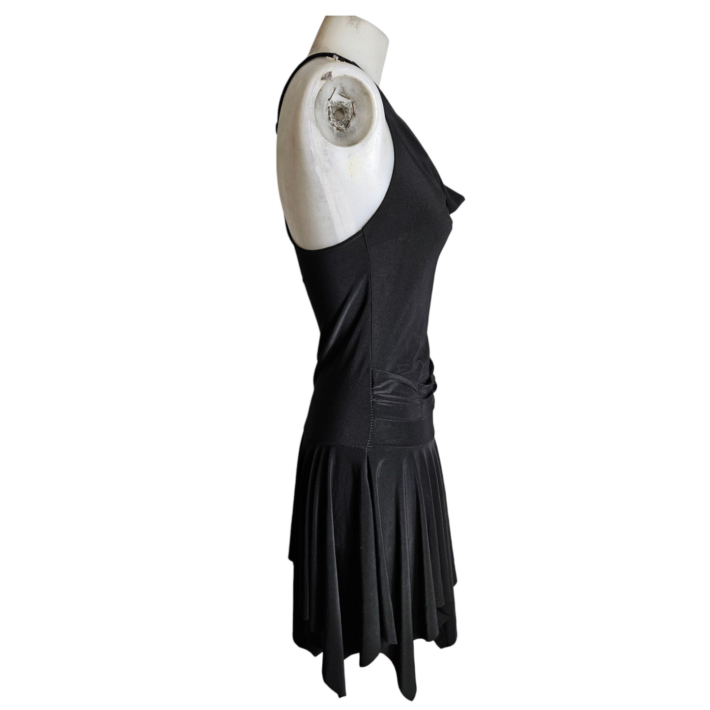 Robe col bénitier dos nu