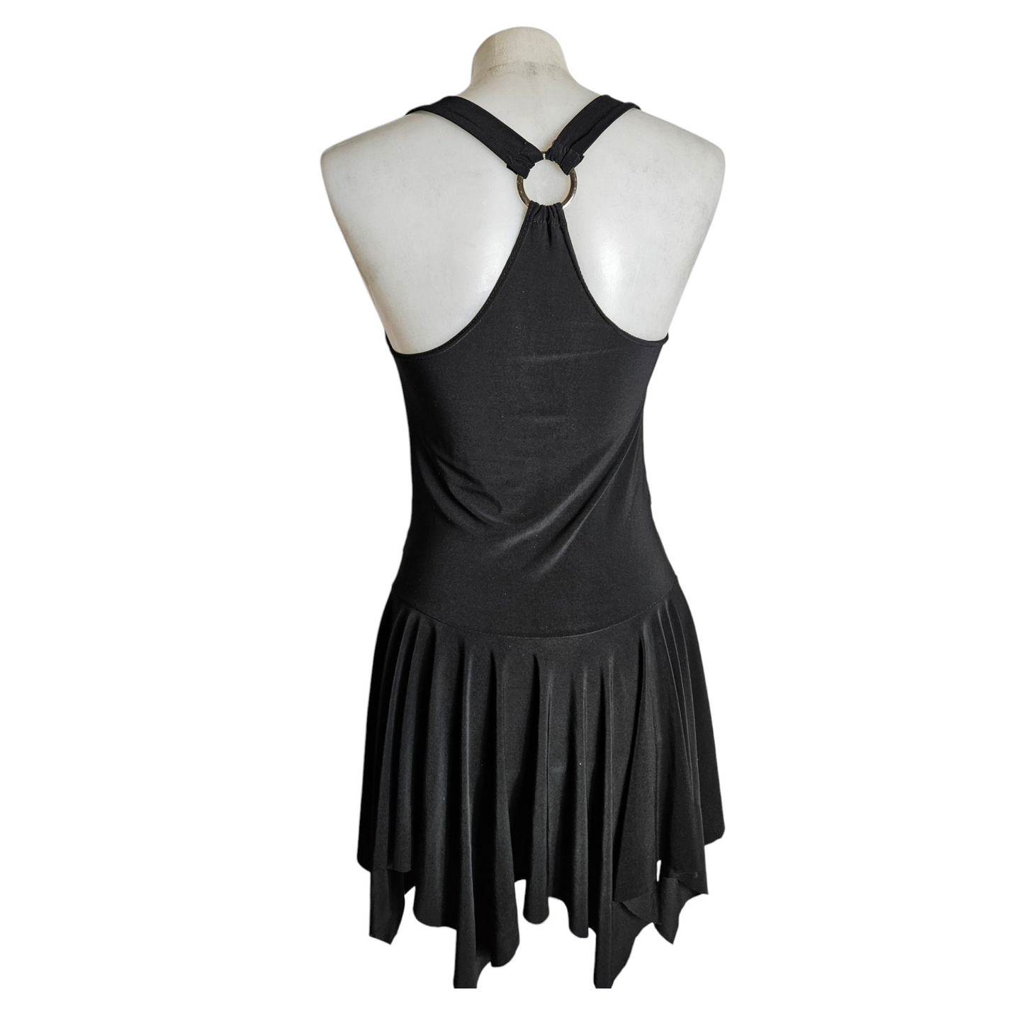 Robe col bénitier dos nu