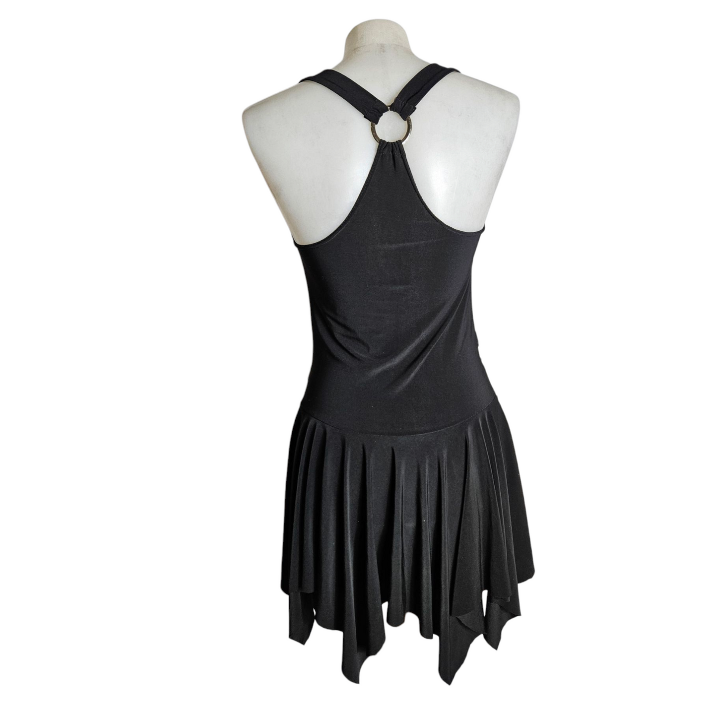 Robe col bénitier dos nu