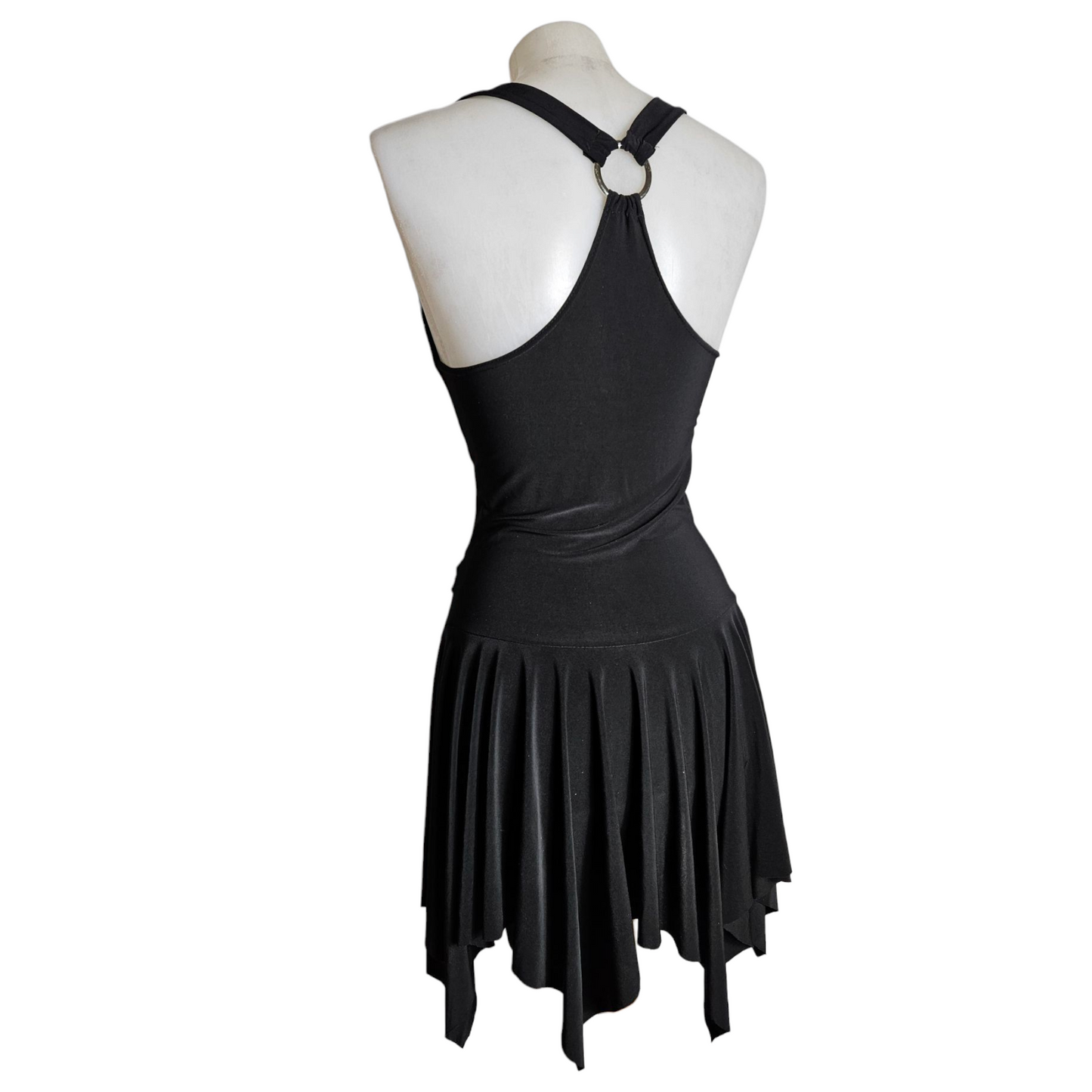 Robe col bénitier dos nu