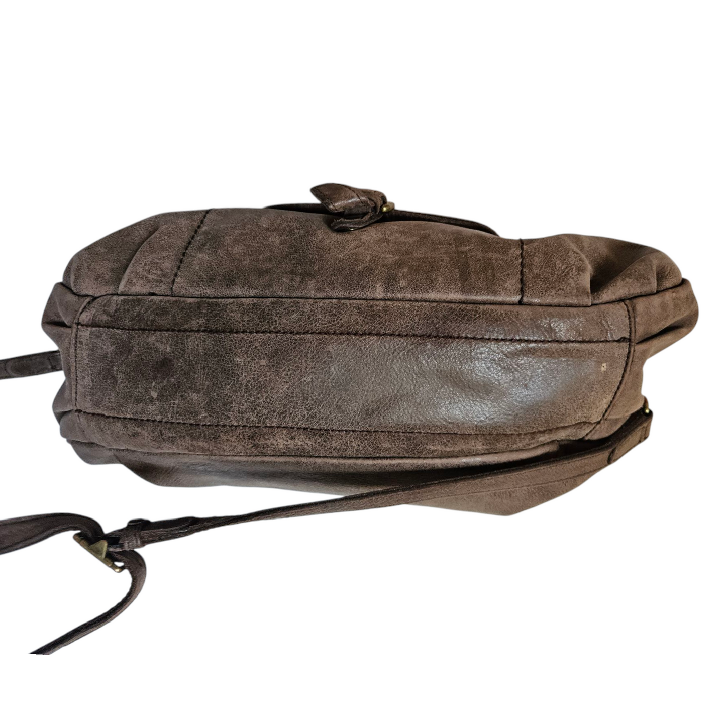Multi-pocket leather bag