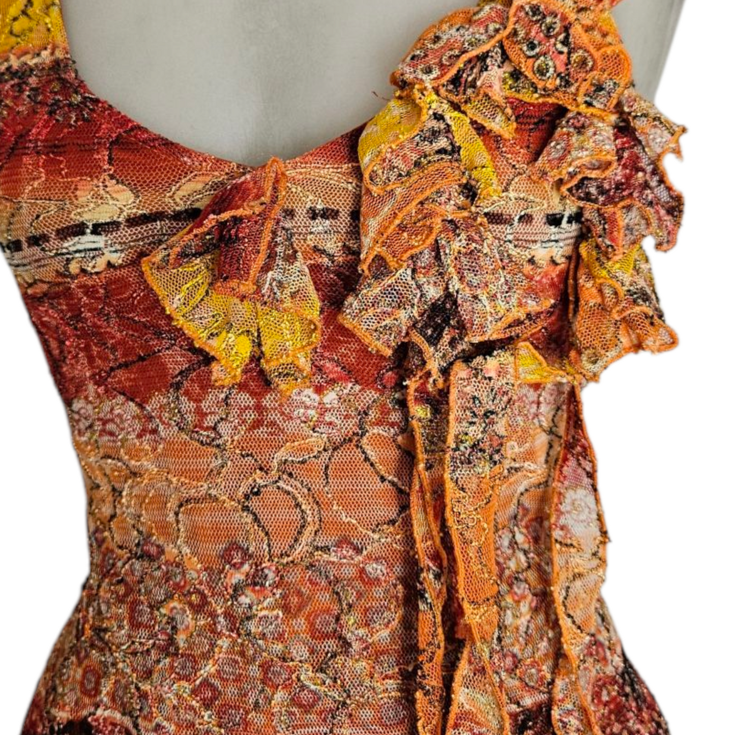 Robe dos nu en dentelle