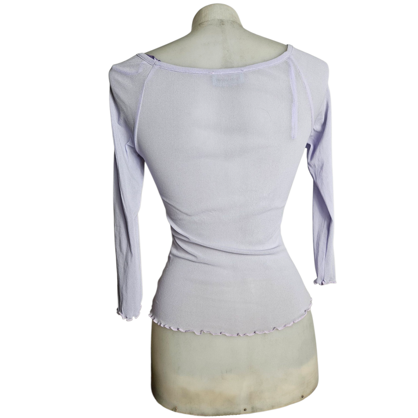 Haut en voile lilas