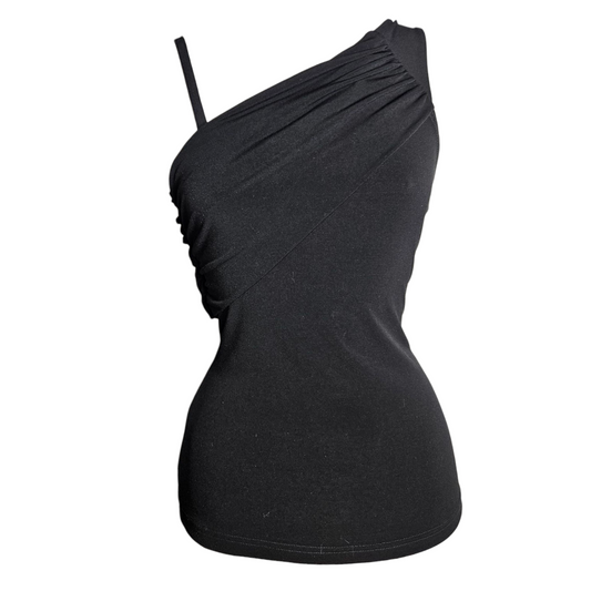 Asymmetrical black top