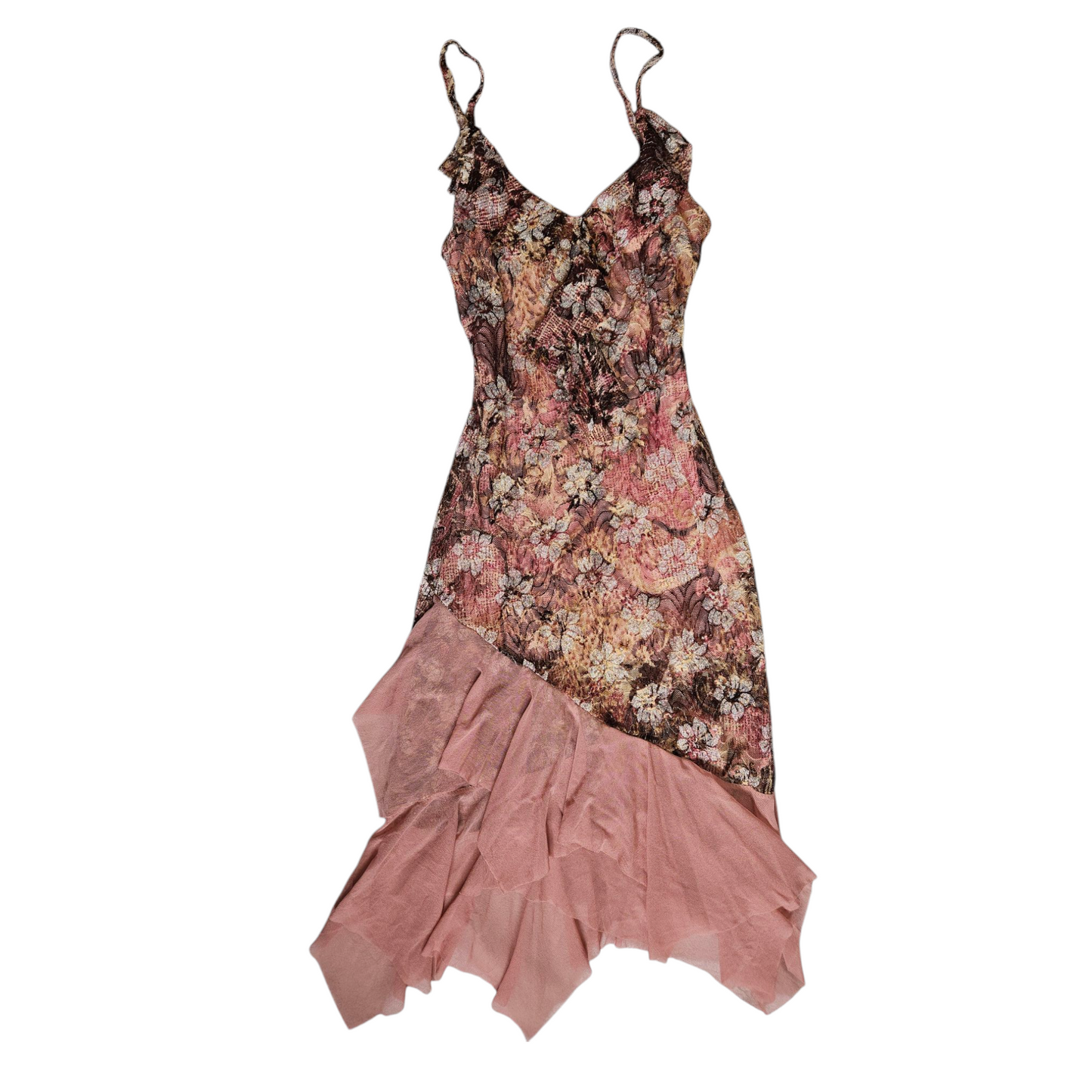 Voile and lace dress