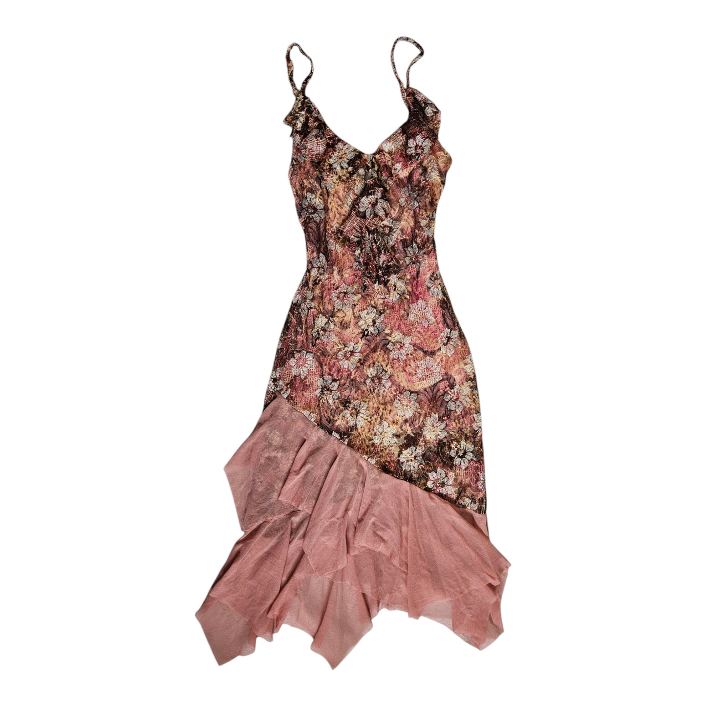 Voile and lace dress