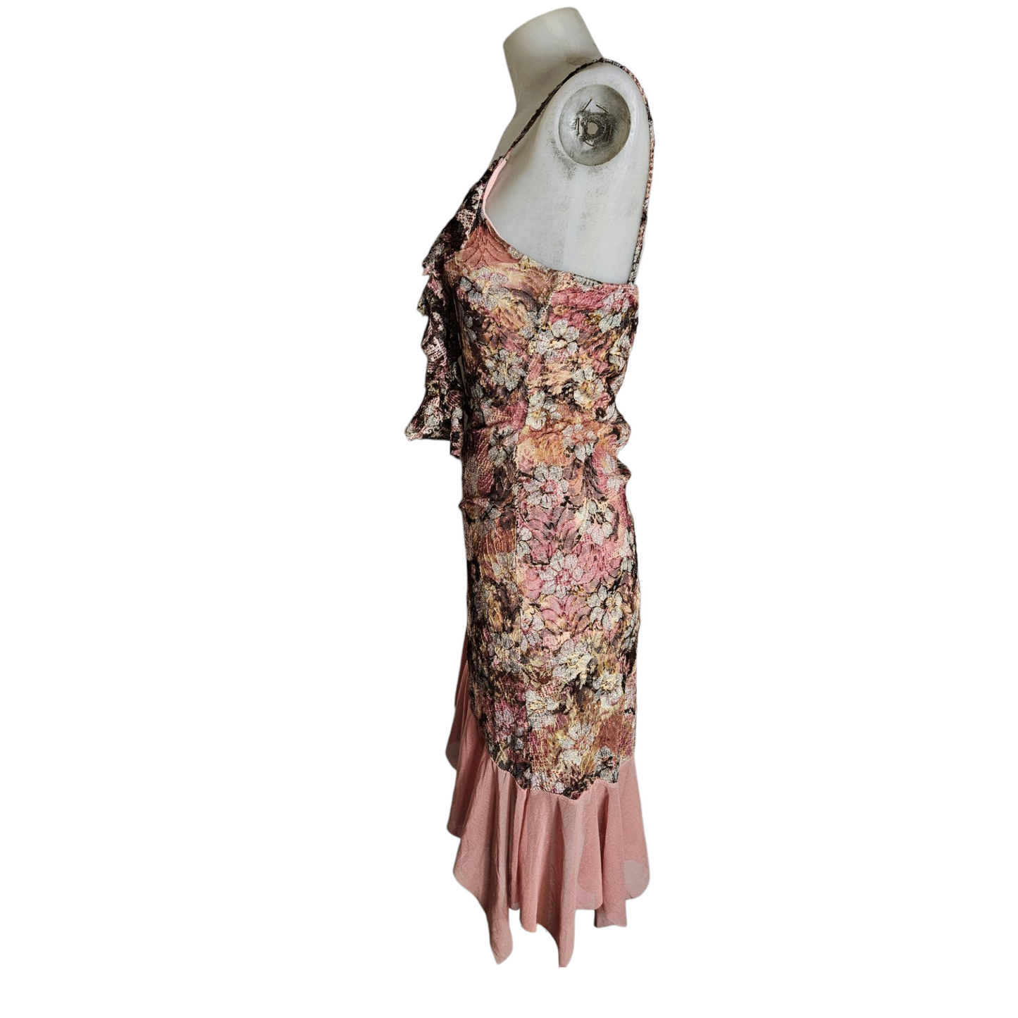 Voile and lace dress