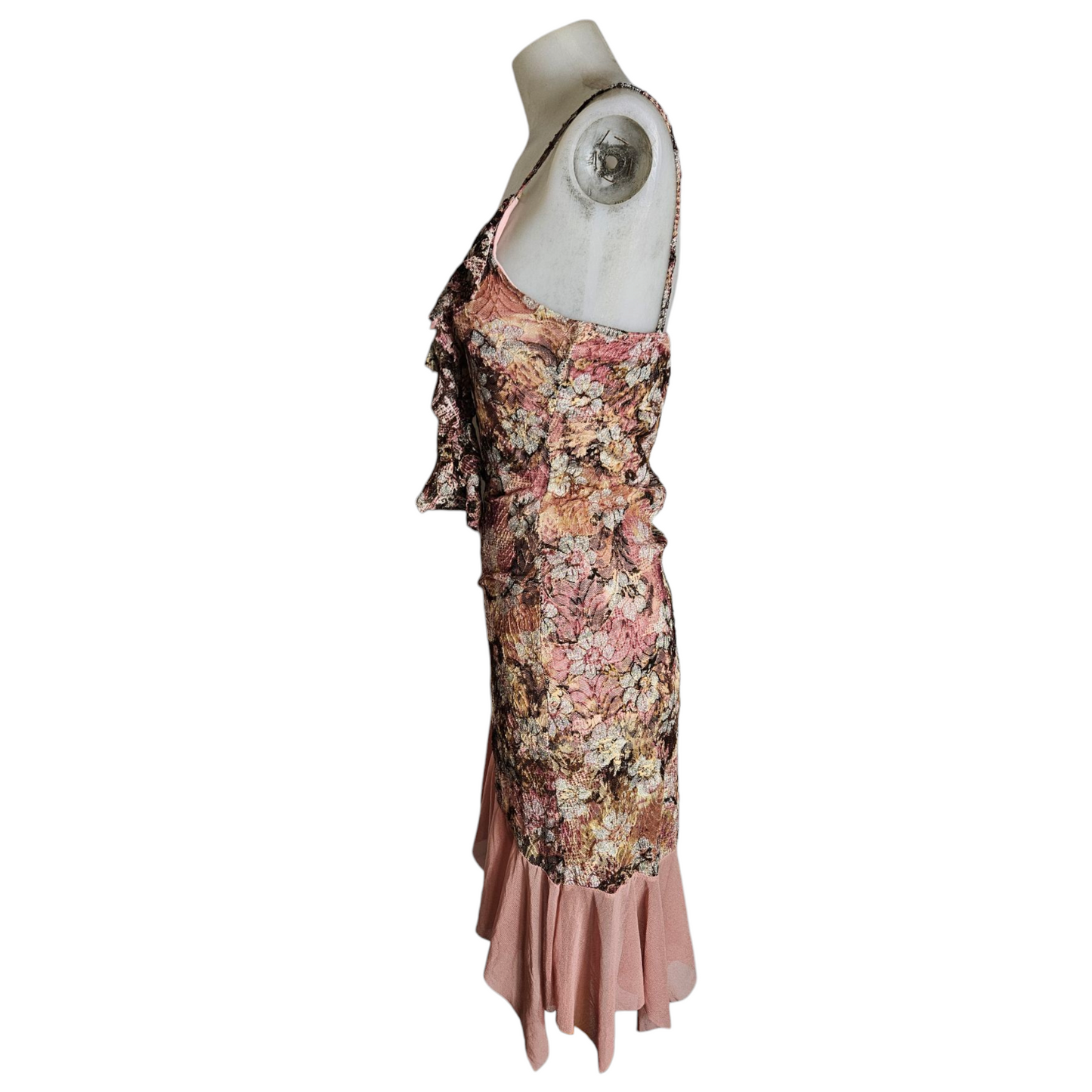 Voile and lace dress