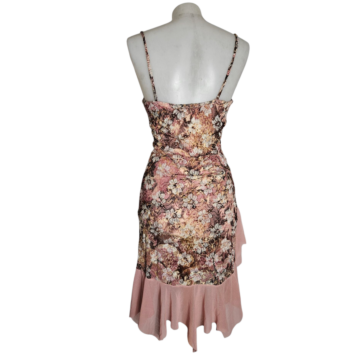 Voile and lace dress
