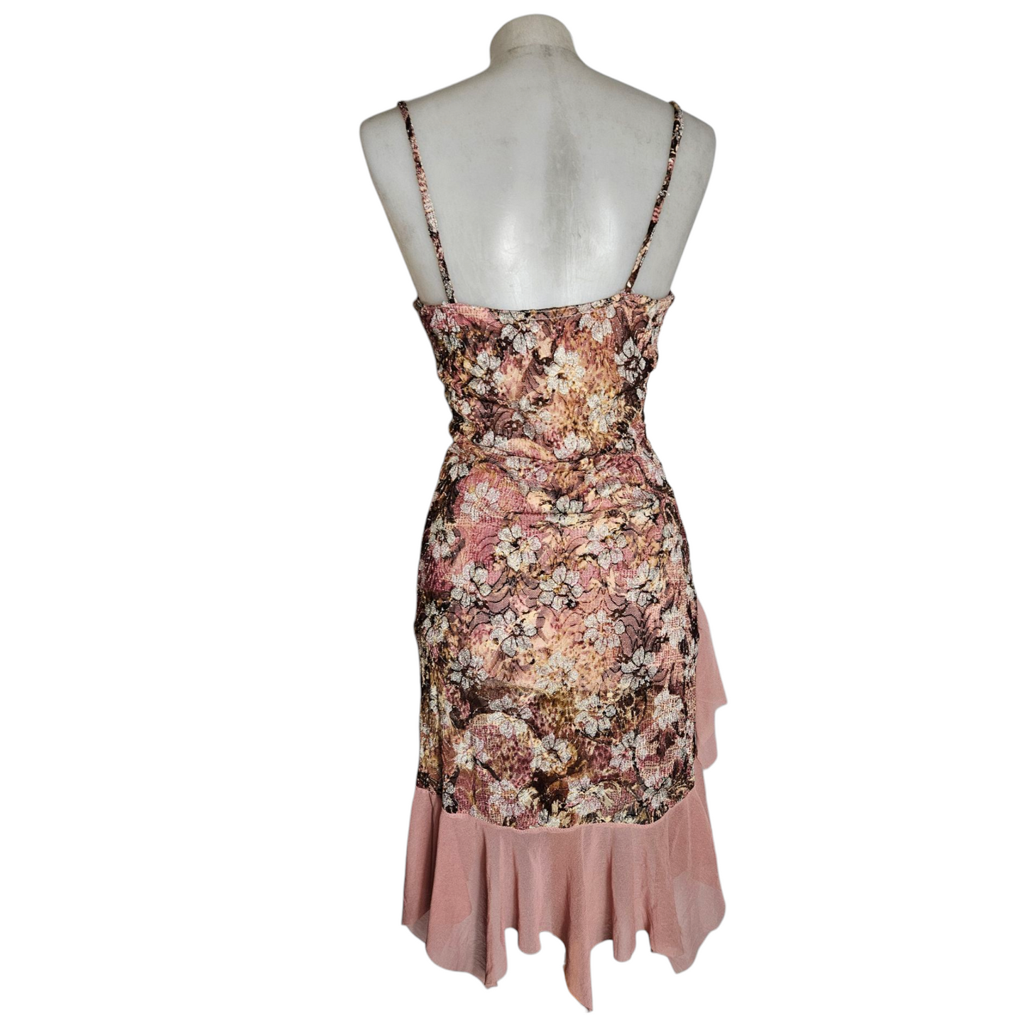 Voile and lace dress