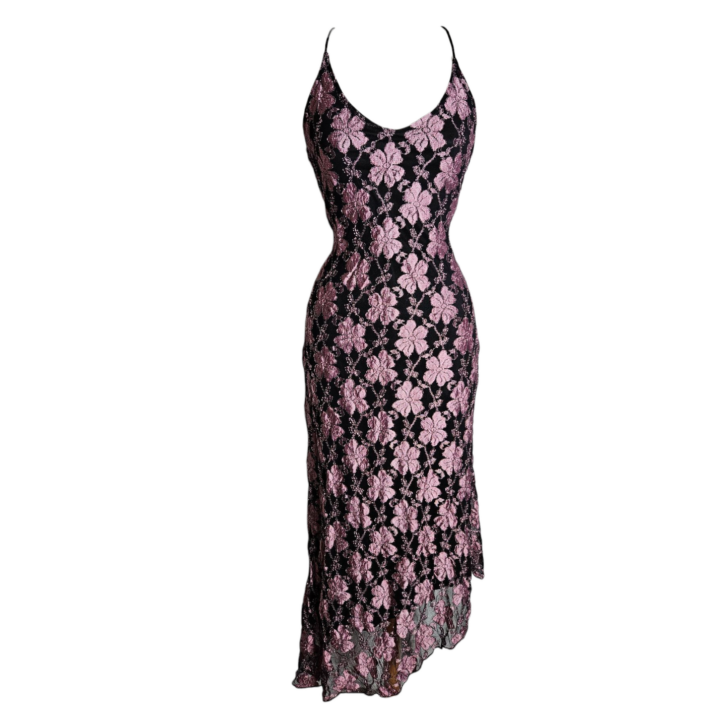 Robe dos nu en dentelle