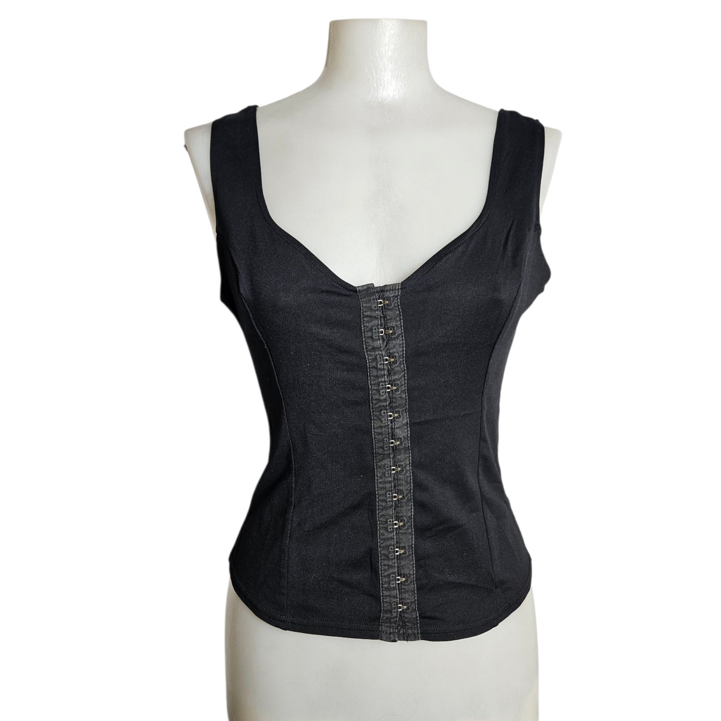 Haut esprit corset à crochets