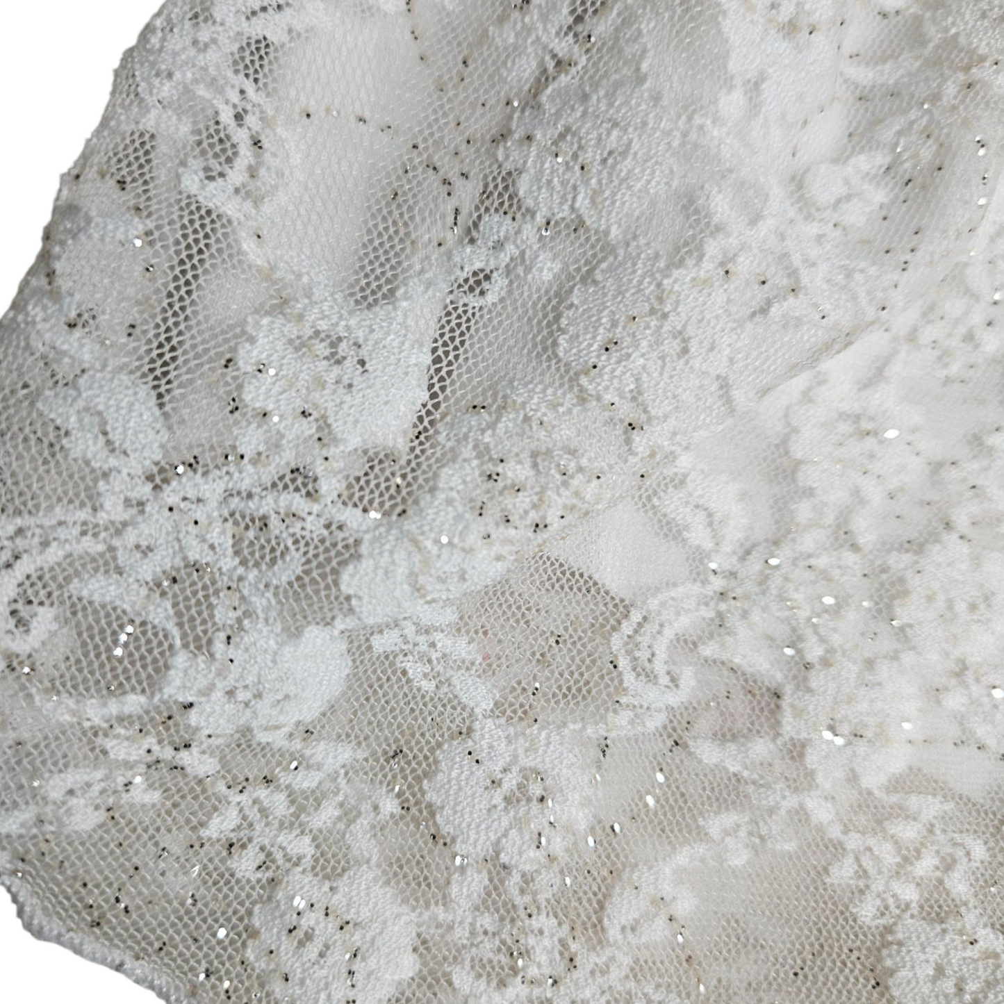 Asymmetrical lace tank top