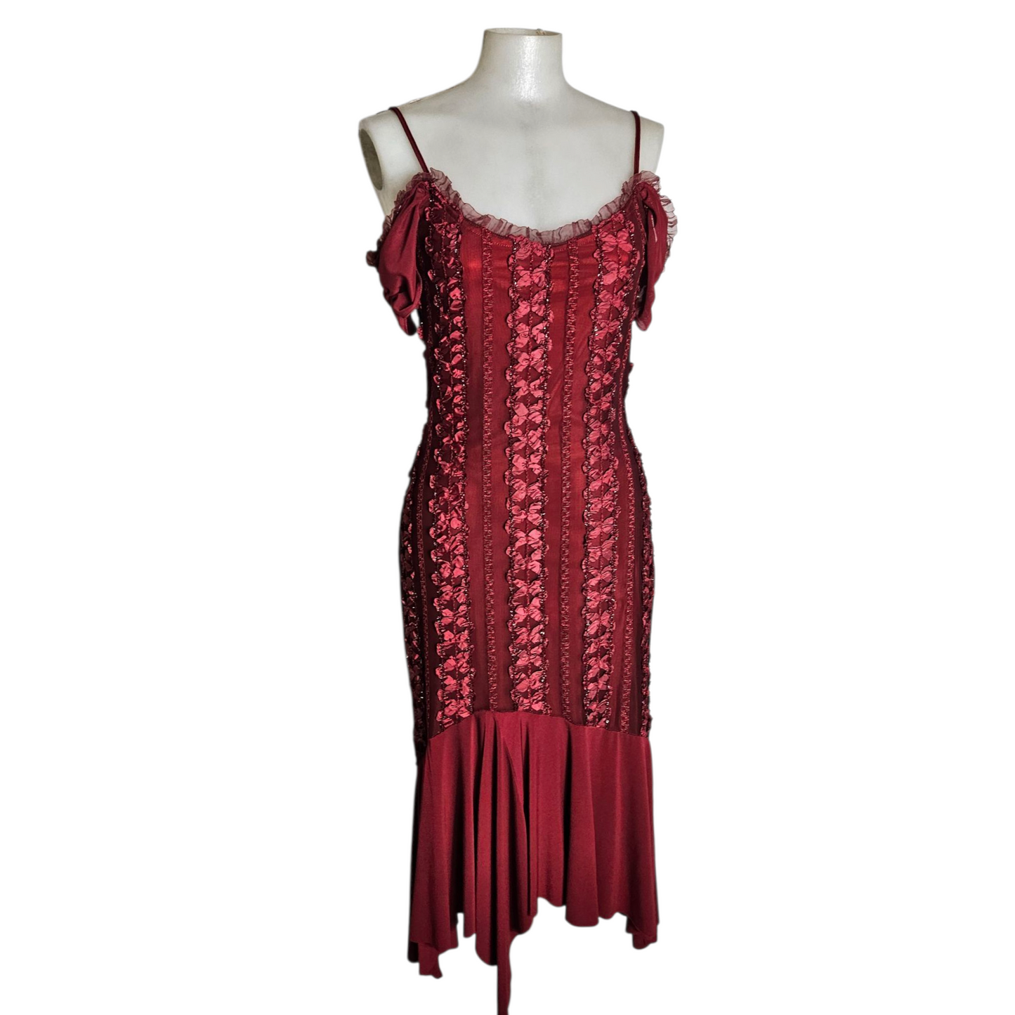 Romantic embroidered dress