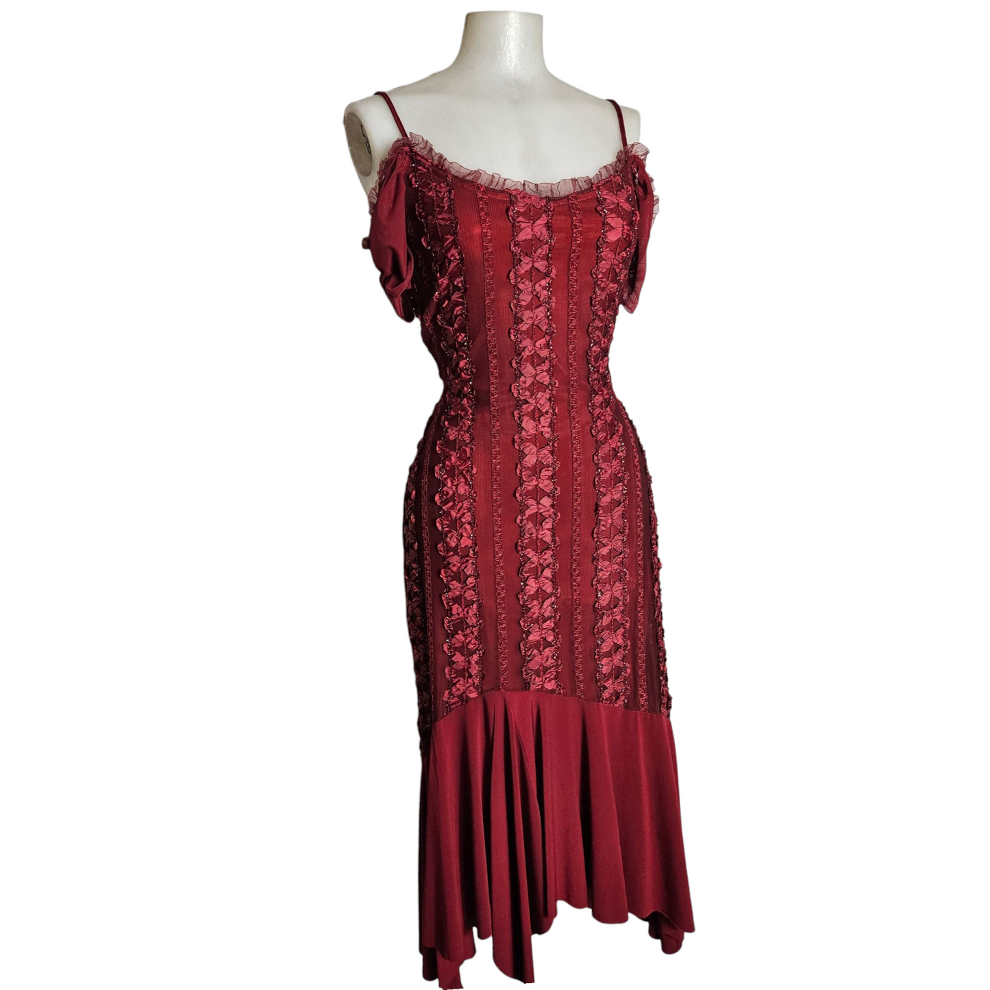Romantic embroidered dress