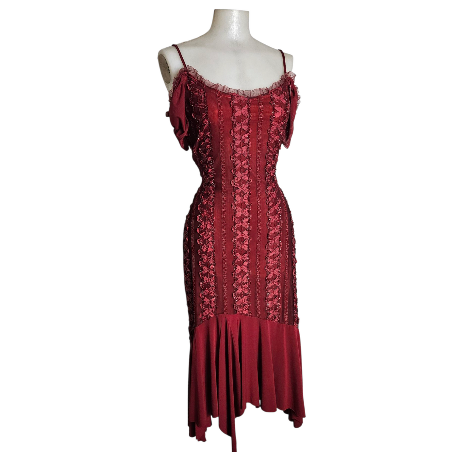 Romantic embroidered dress
