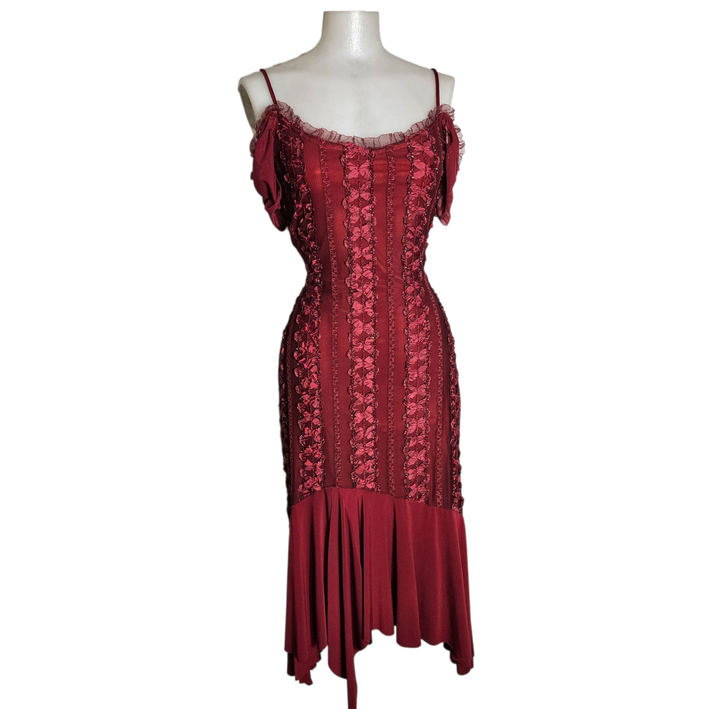 Romantic embroidered dress