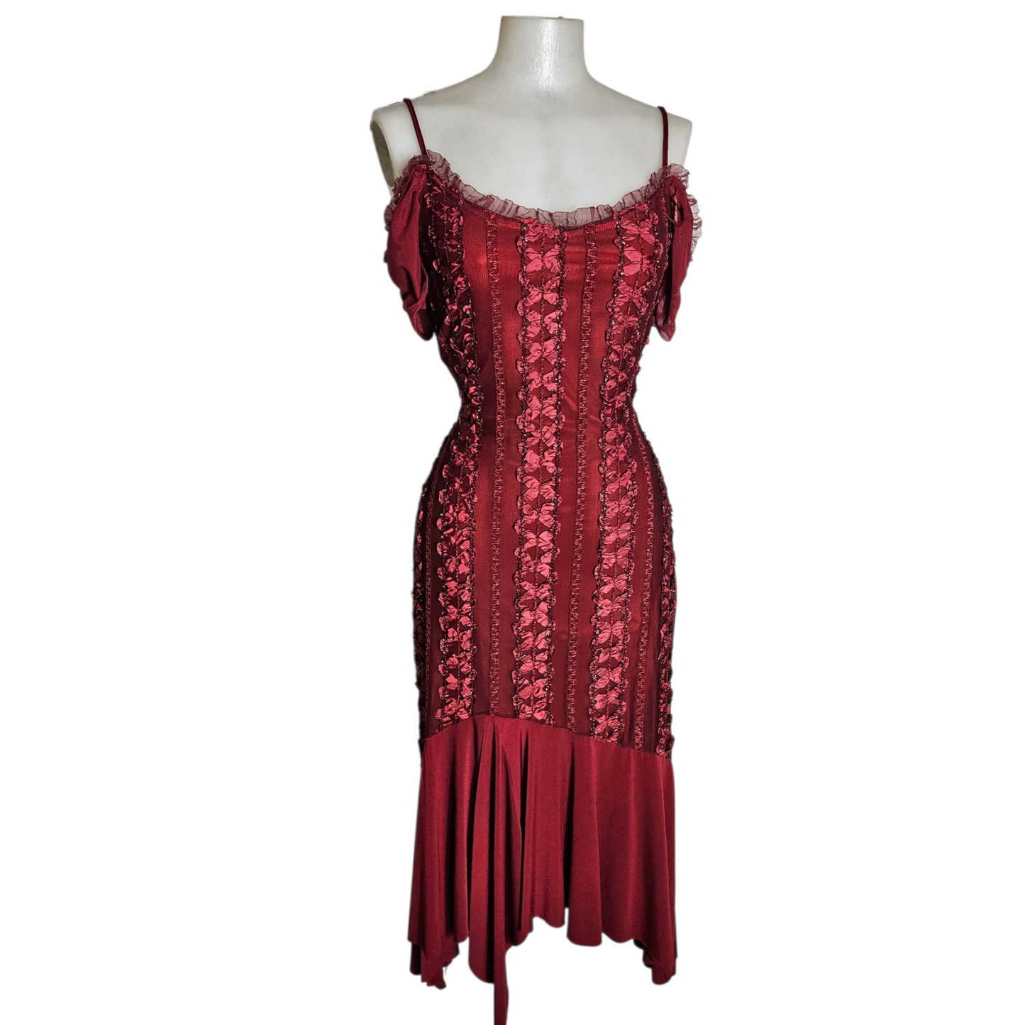 Romantic embroidered dress
