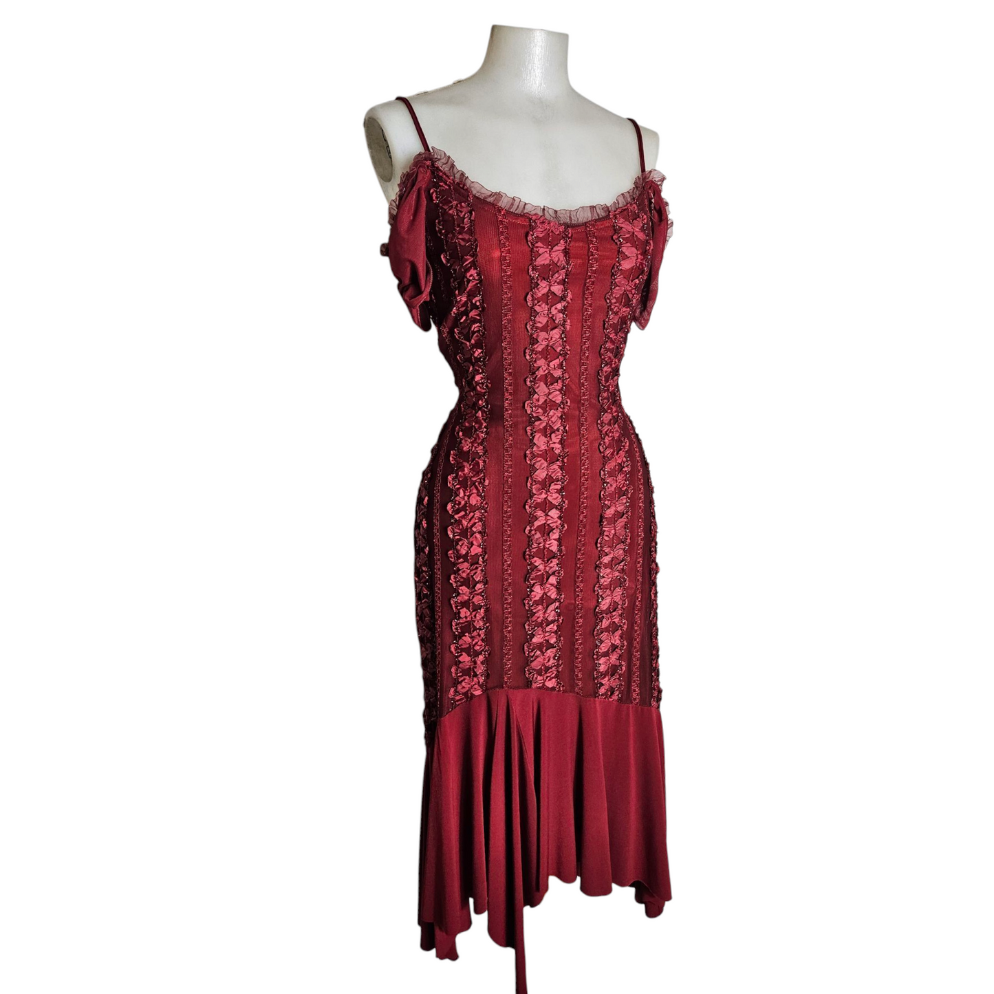 Romantic embroidered dress