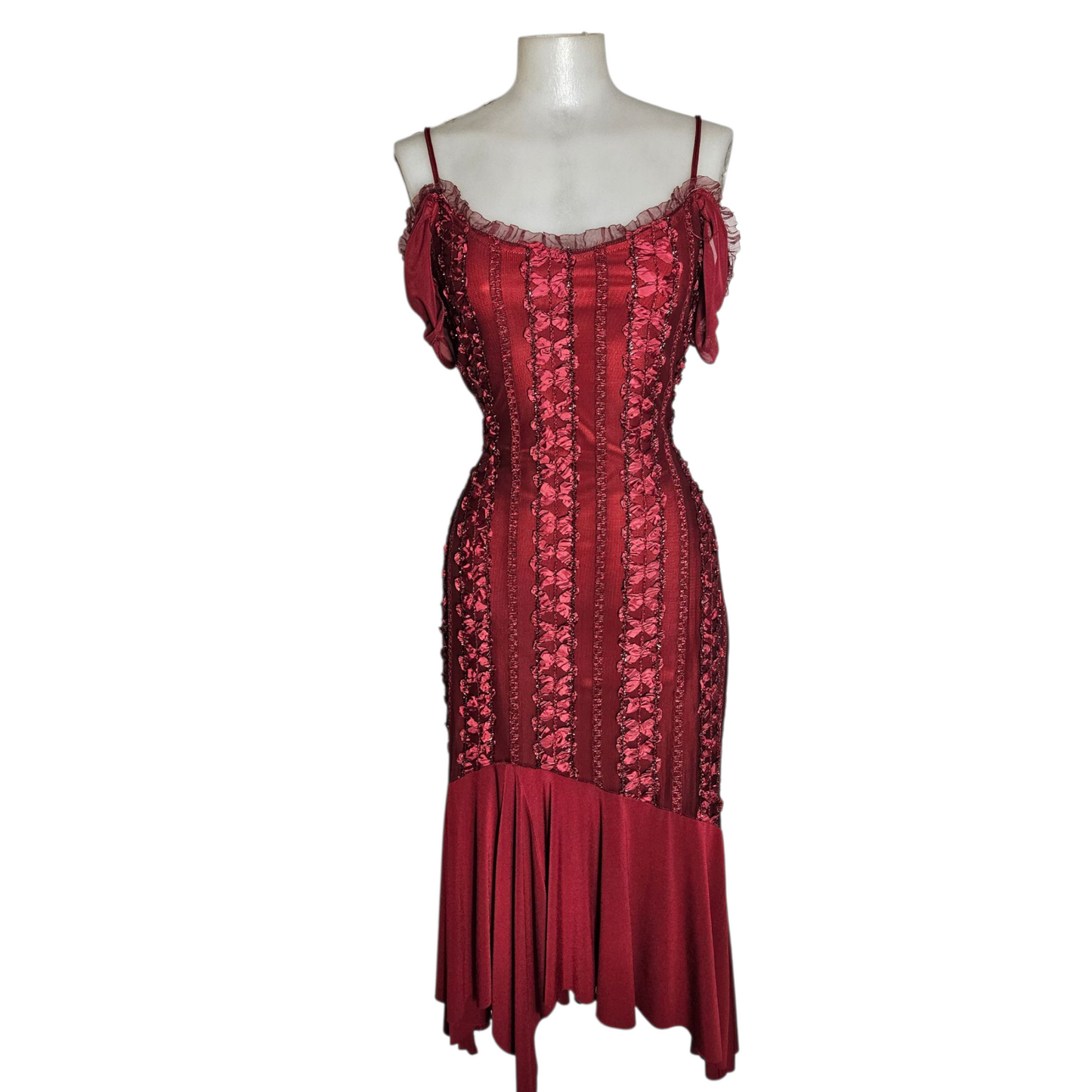Romantic embroidered dress