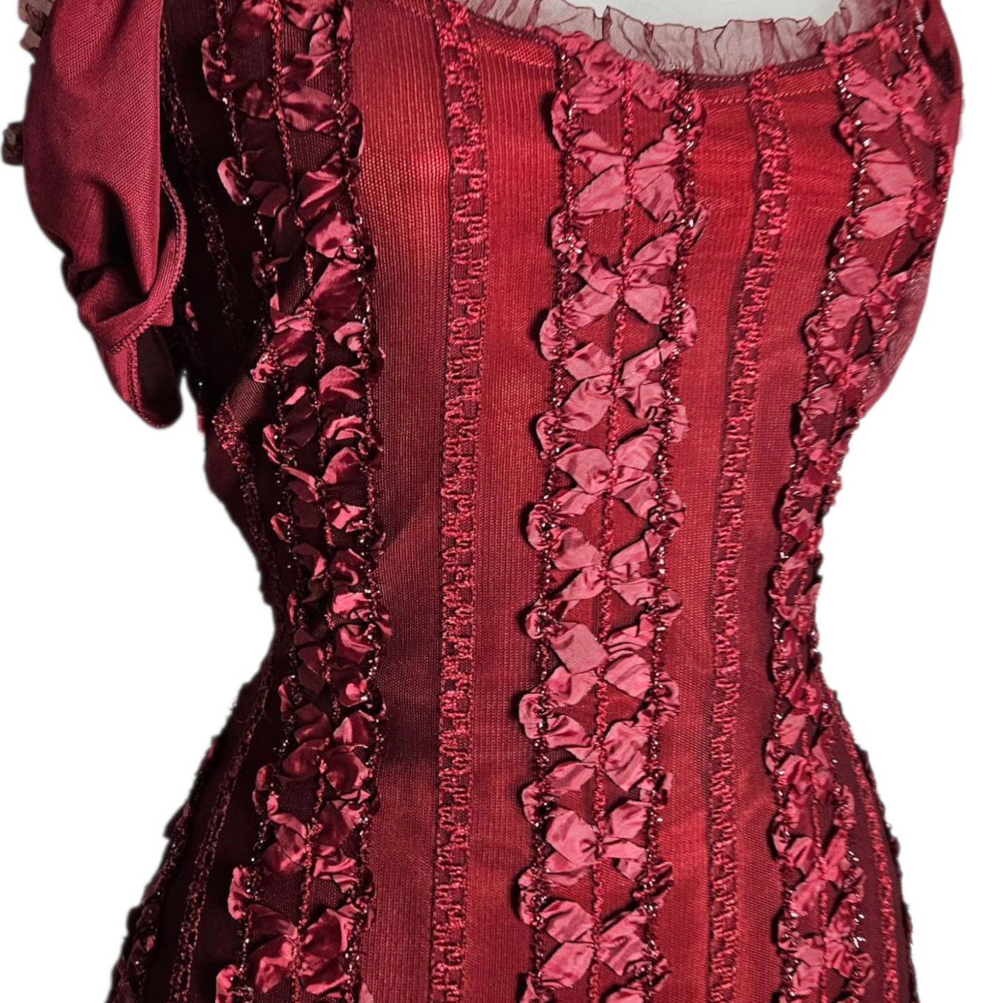 Romantic embroidered dress