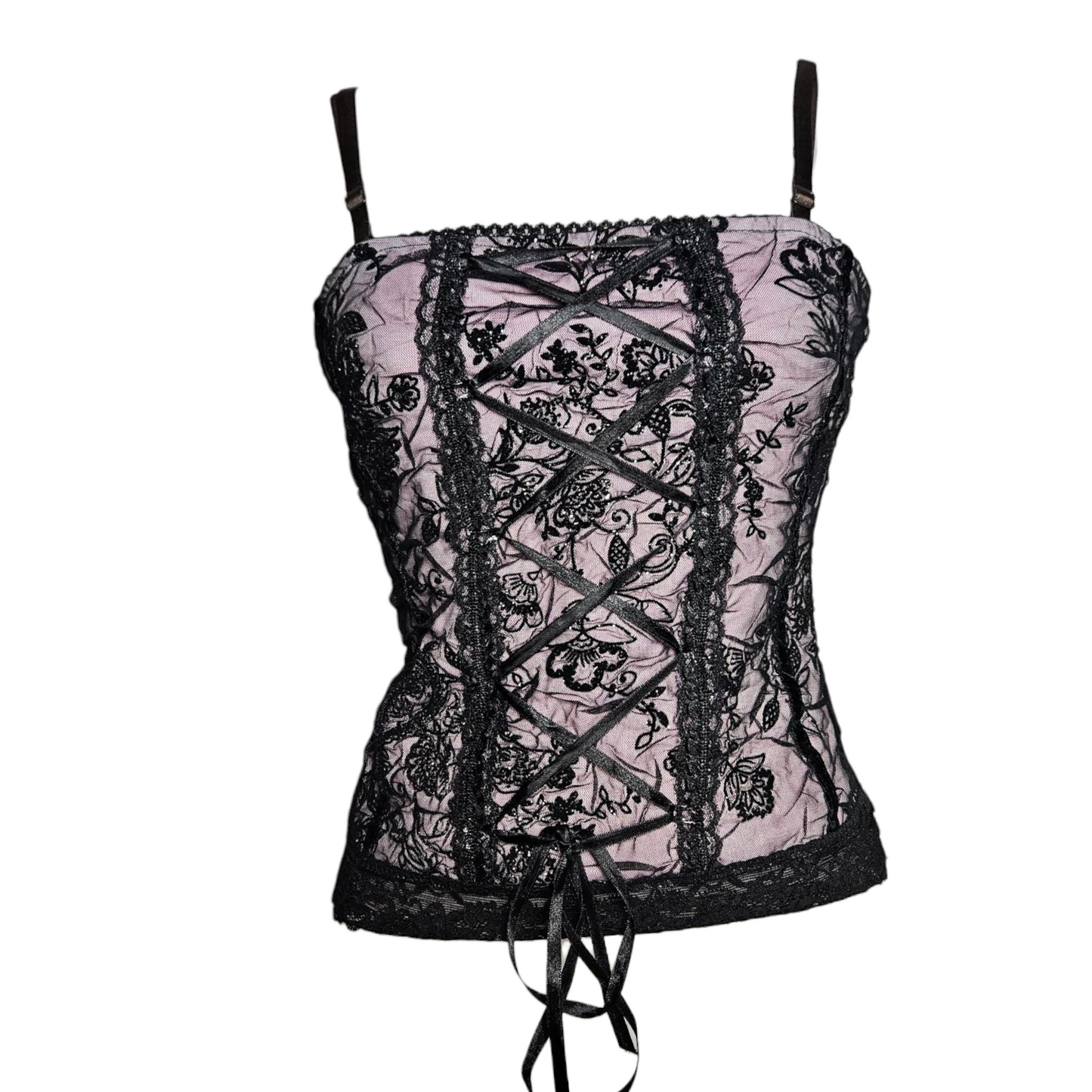 Lace corset top