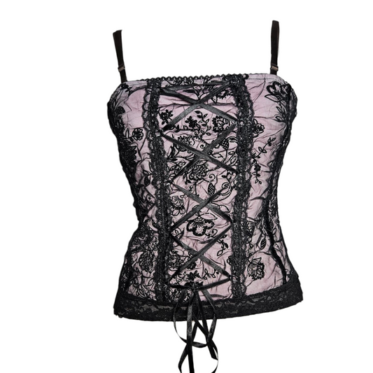 Lace corset top