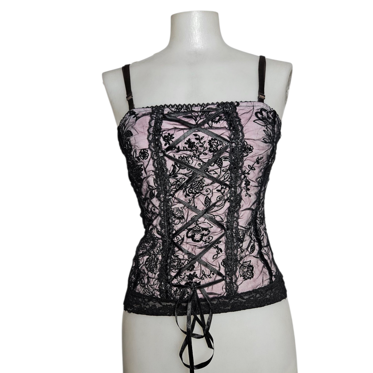 Lace corset top