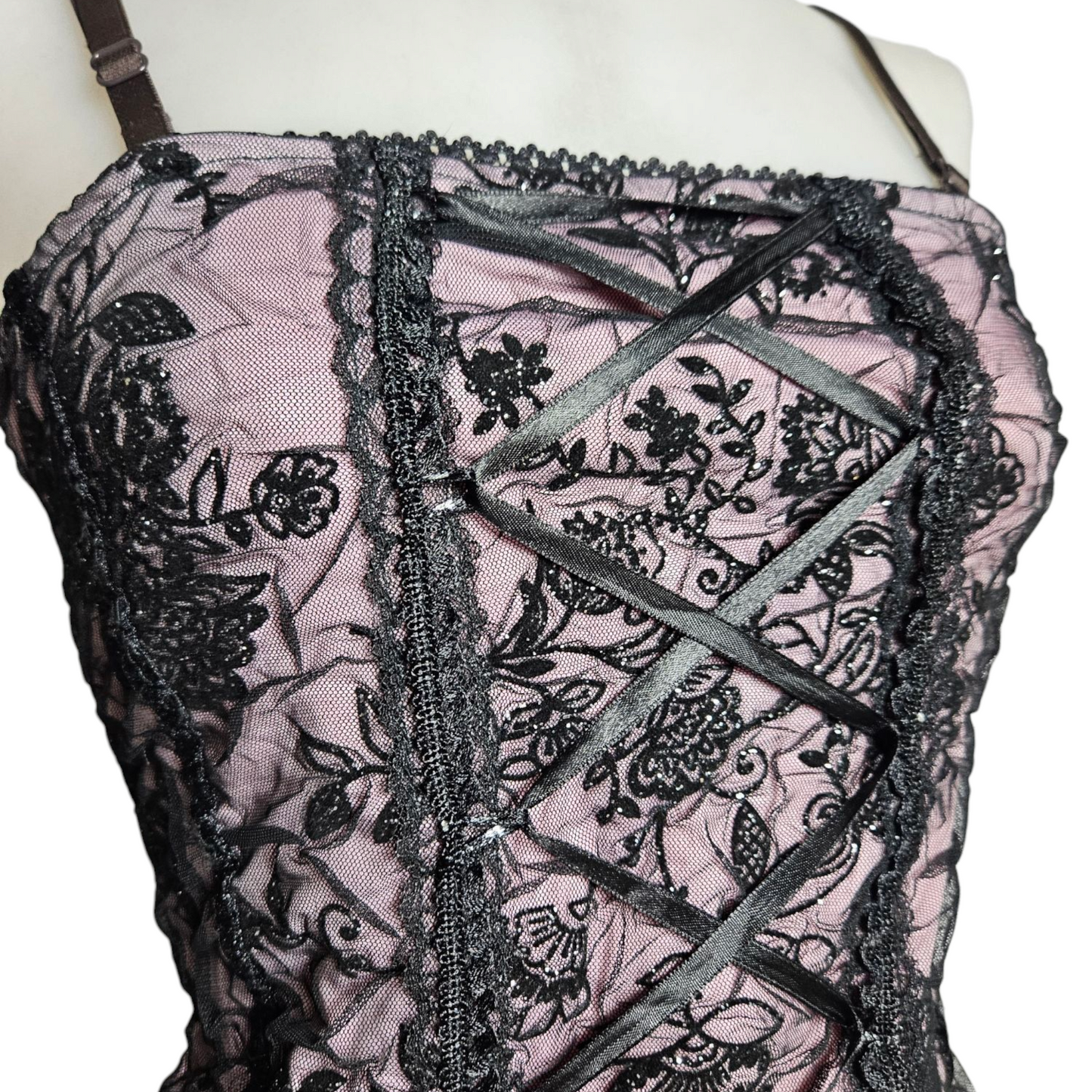 Lace corset top