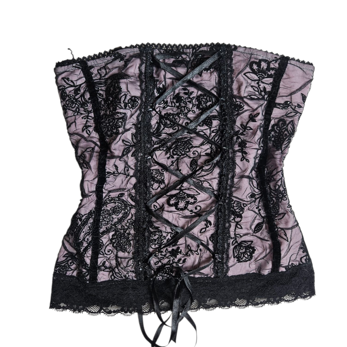 Lace corset top