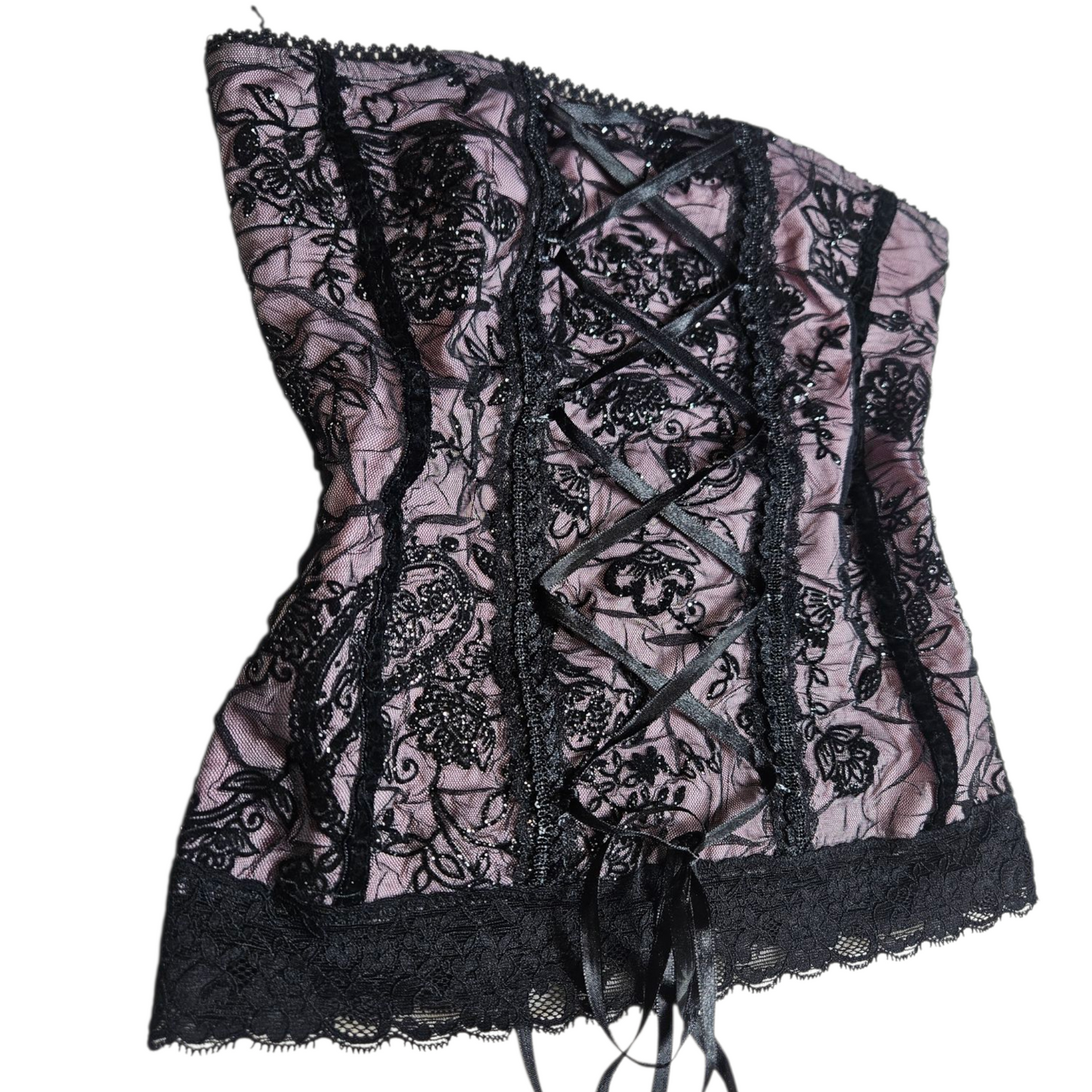 Lace corset top