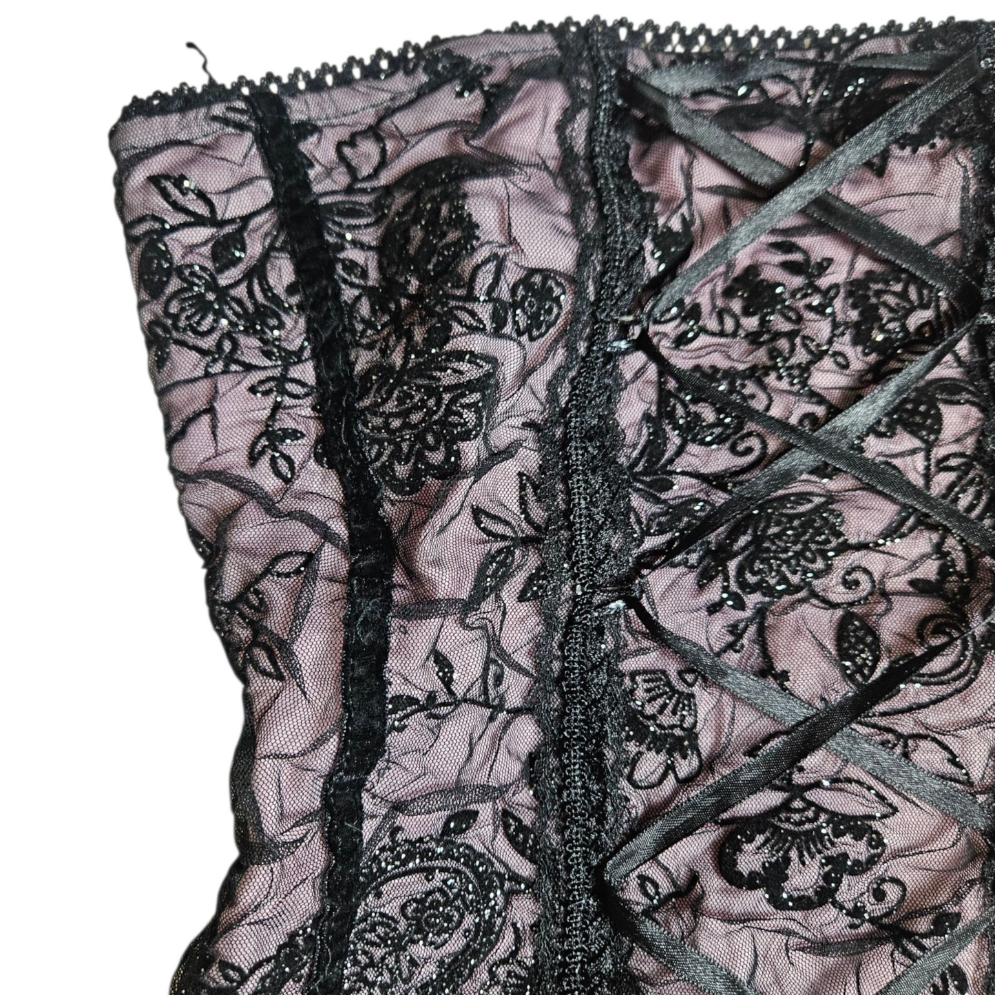 Lace corset top