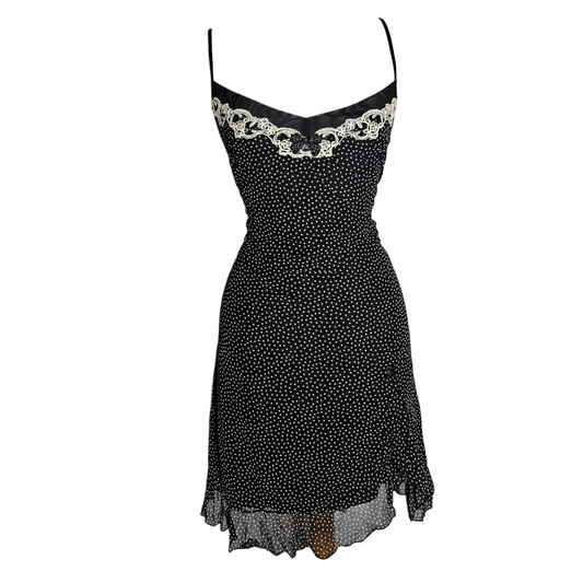 Robe esprit nuisette à pois