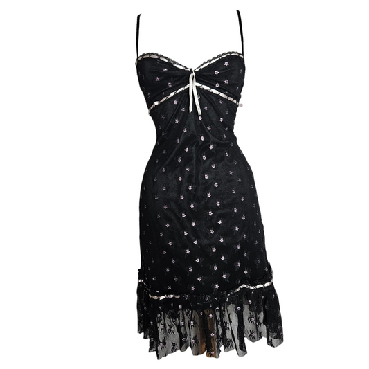 Floral lace dress