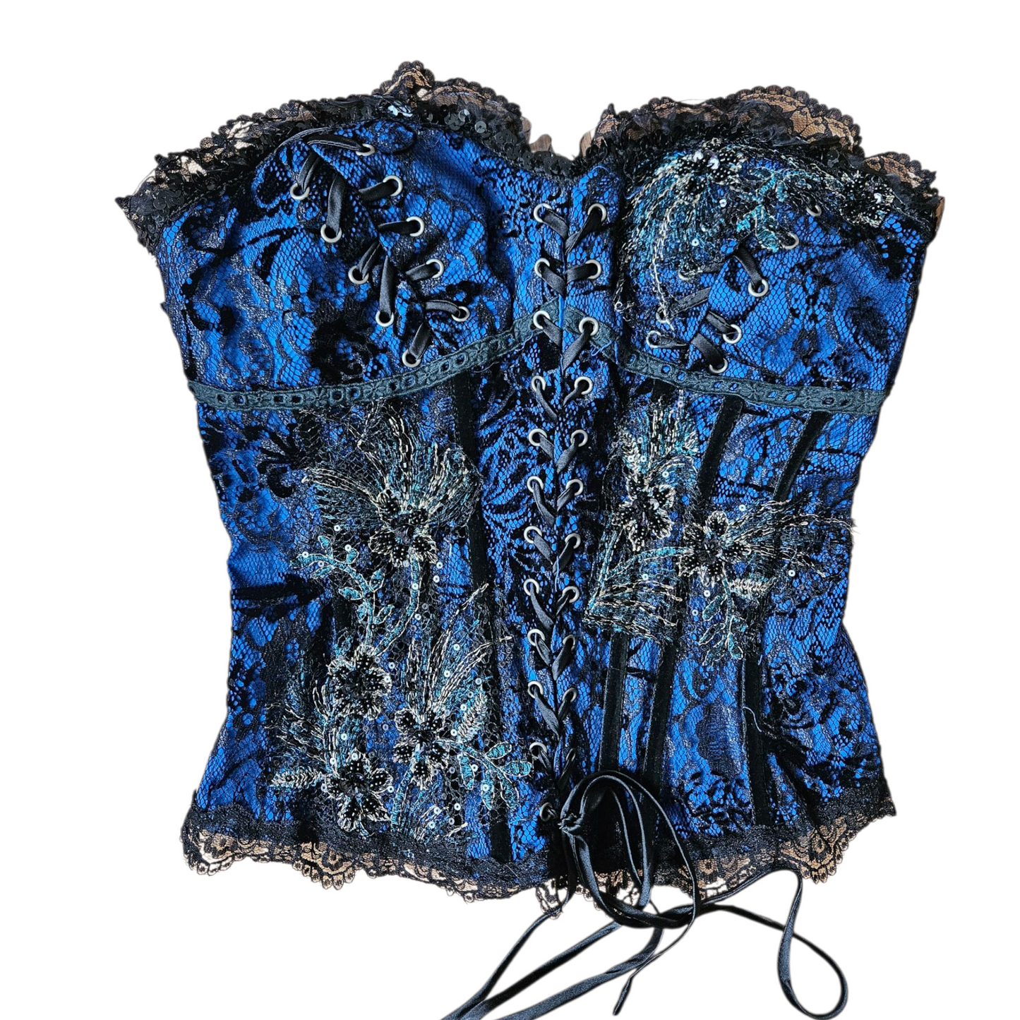 Corset brodé