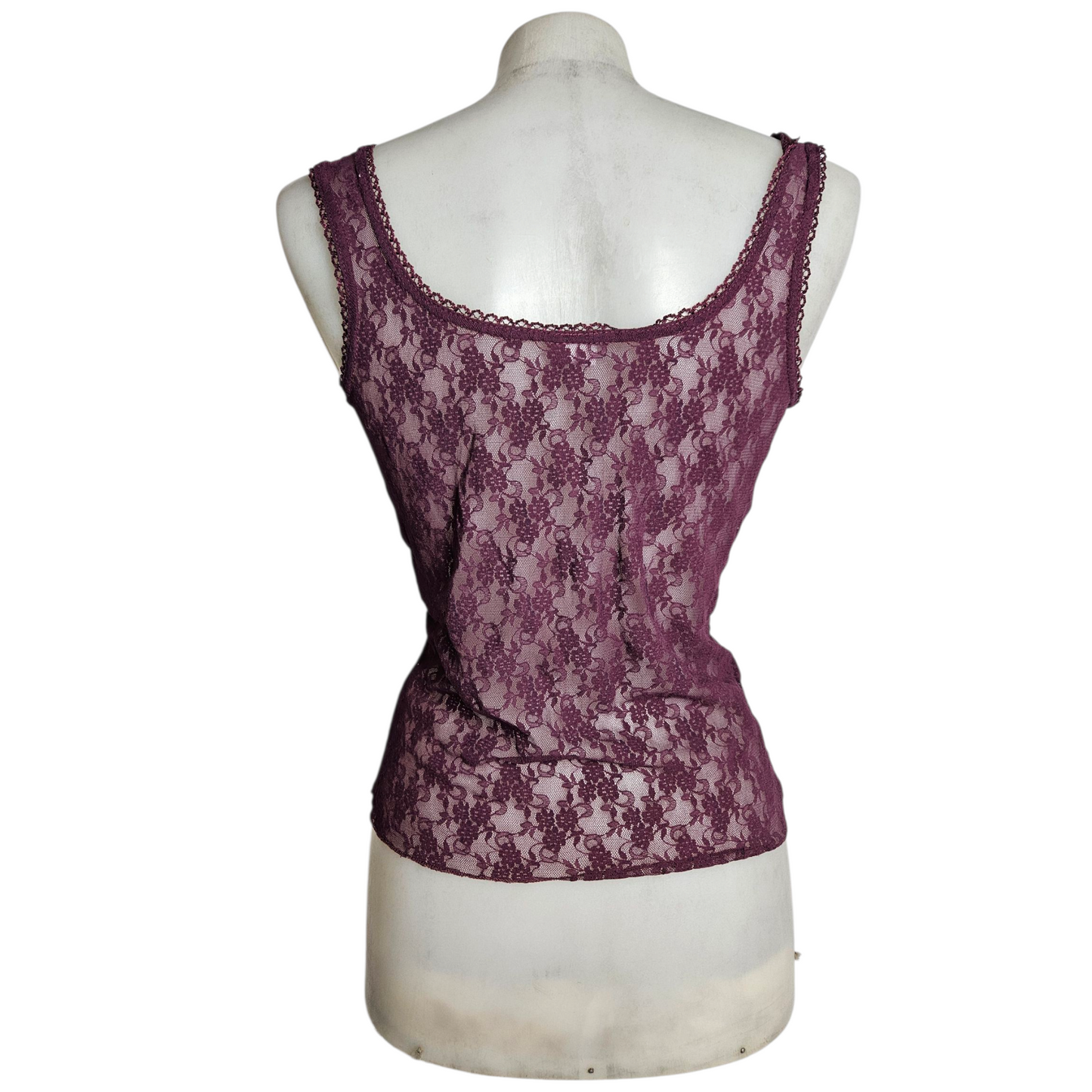 Haut esprit corset dentelle et laçage