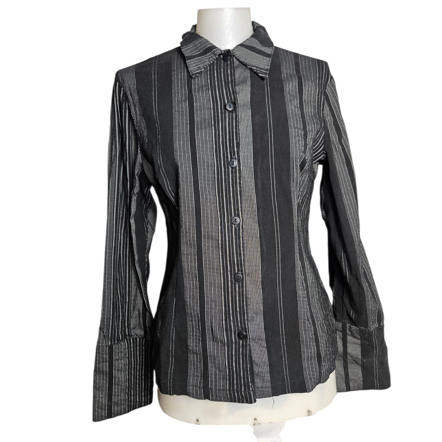 Striped fitted shirt