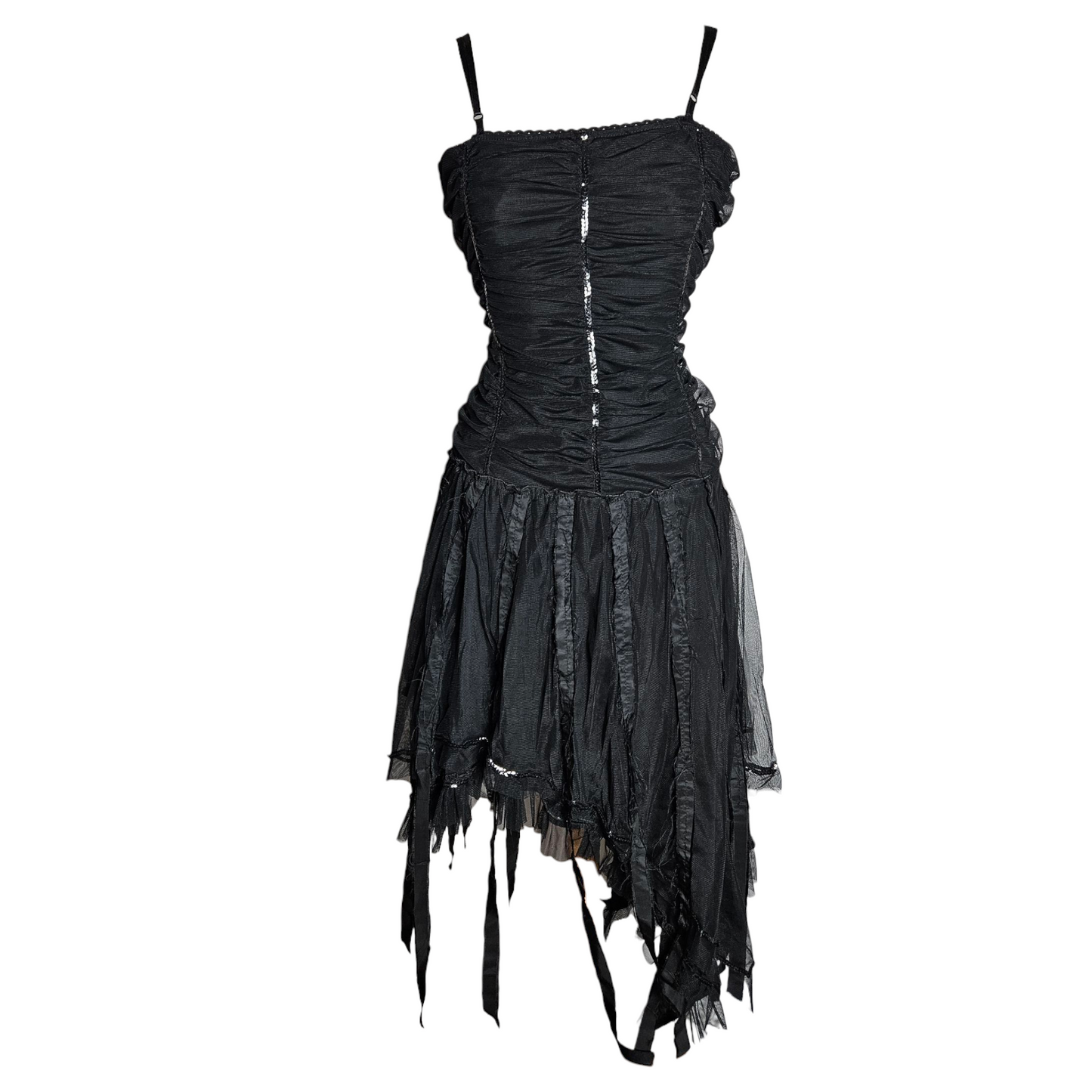 Robe asymétrique déstructurée
