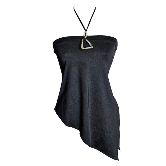 Buckled backless top
