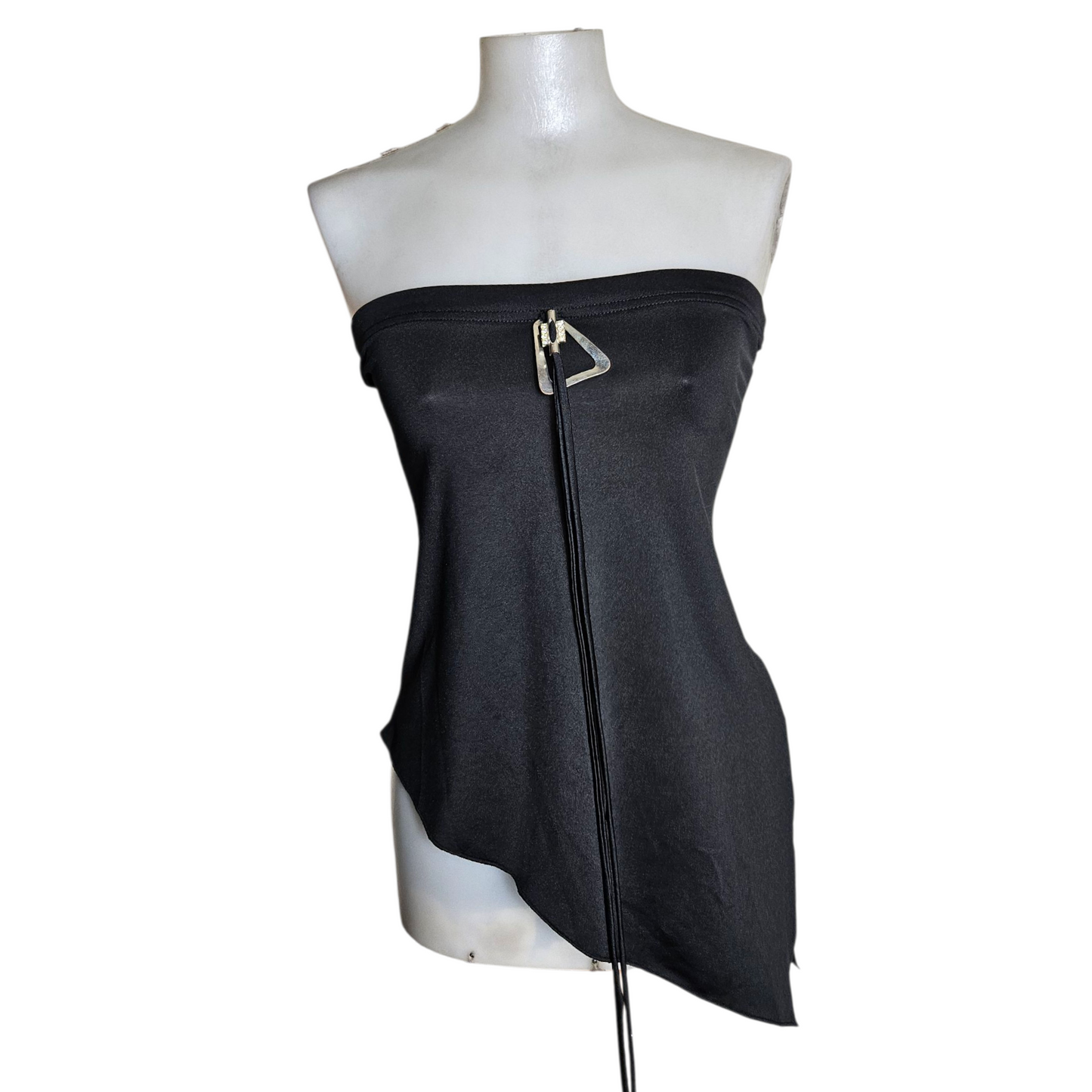 Buckled backless top