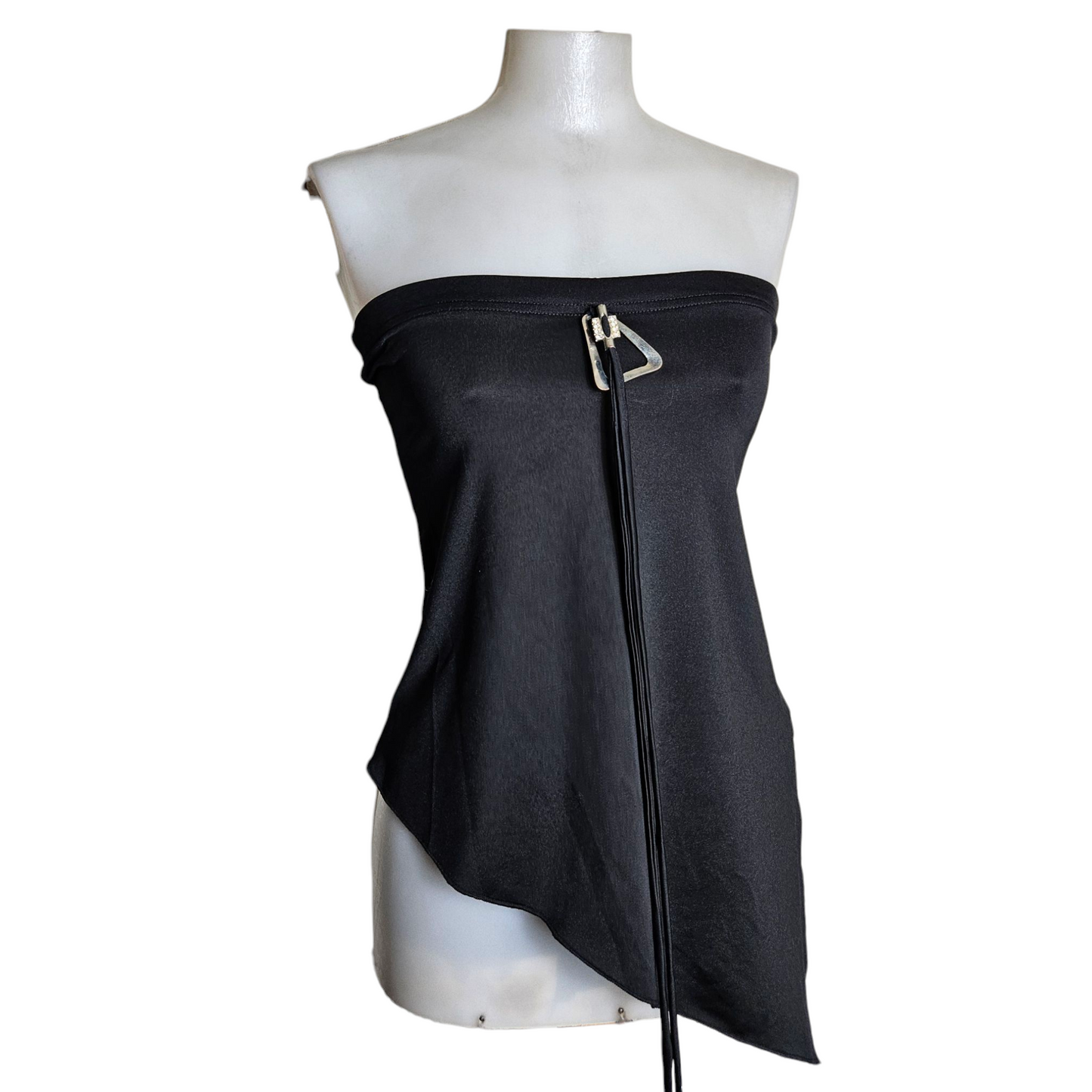 Buckled backless top