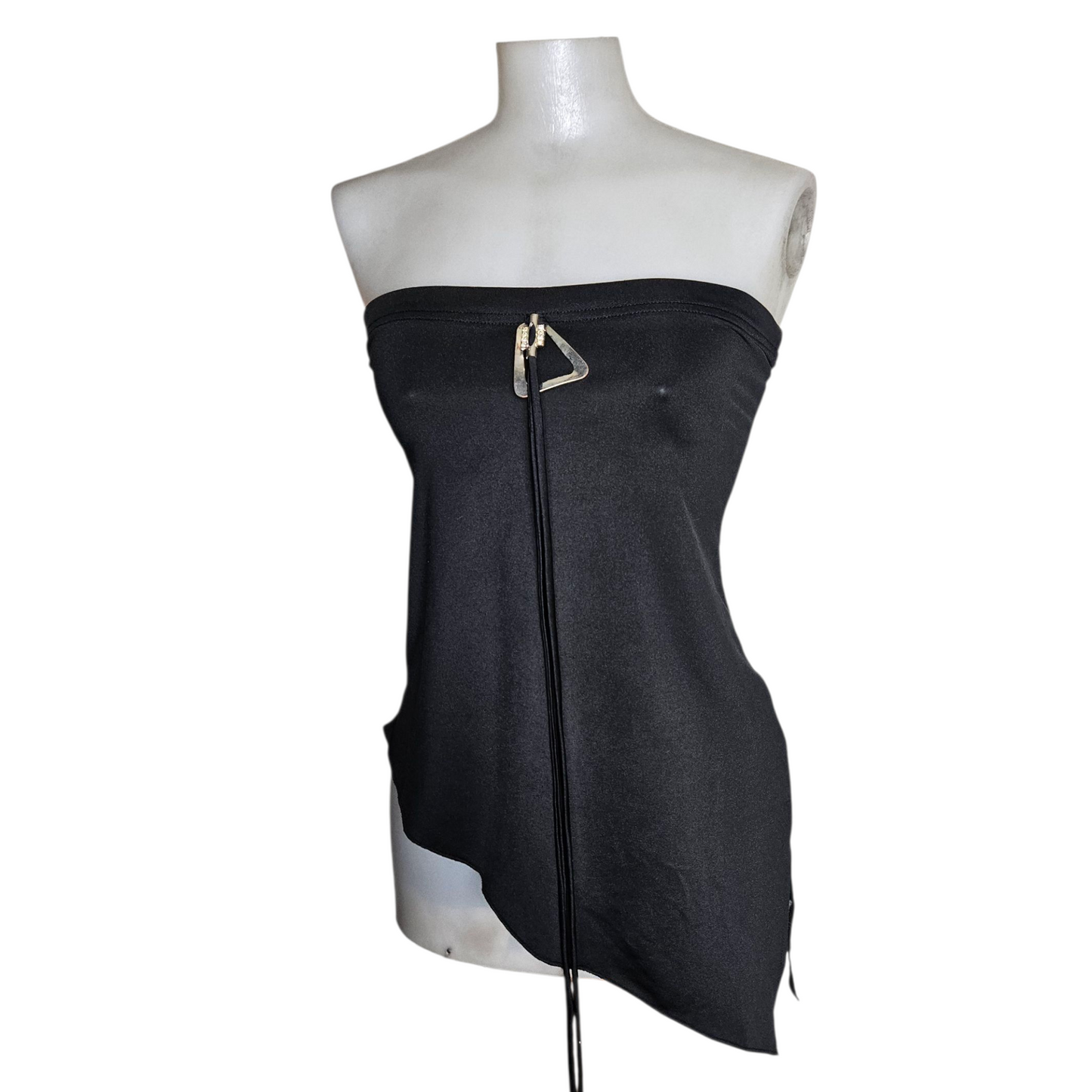 Buckled backless top