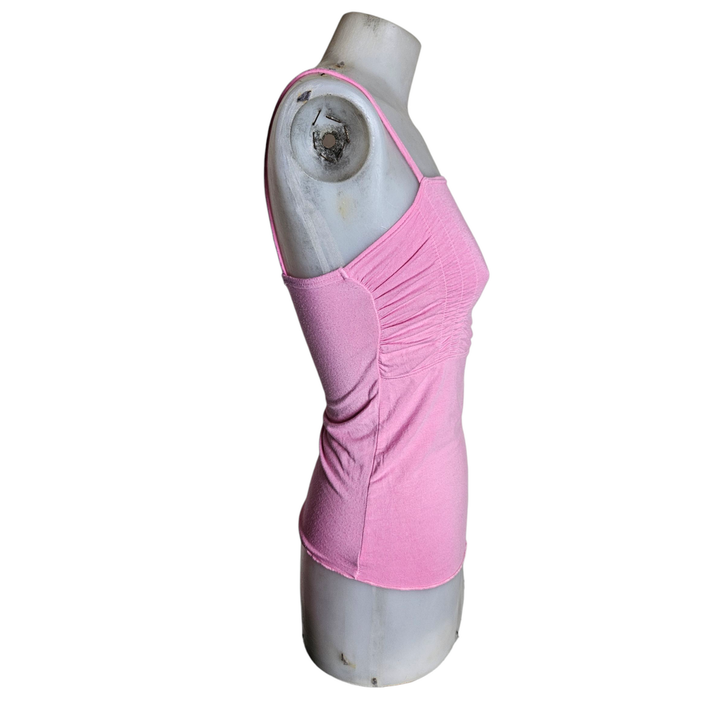 Pink asymmetrical top