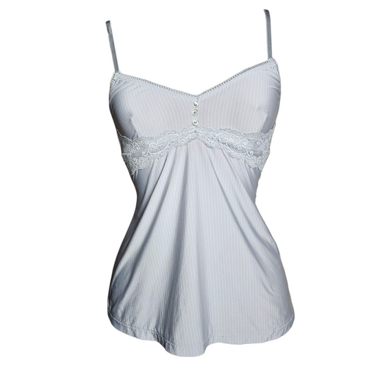 Ensemble de nuit satin gris
